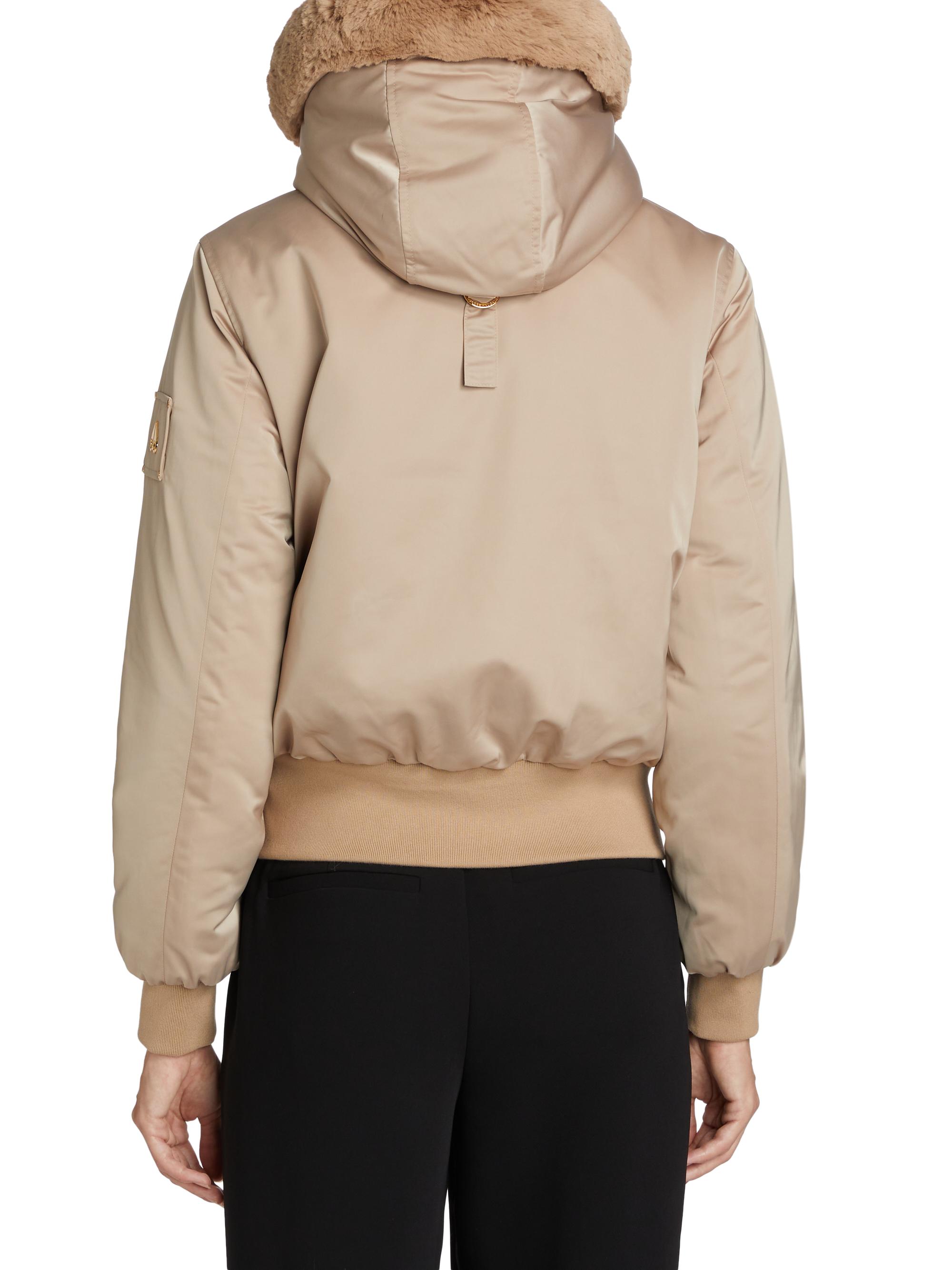 Debbie Hooded Down Bomber Jacket