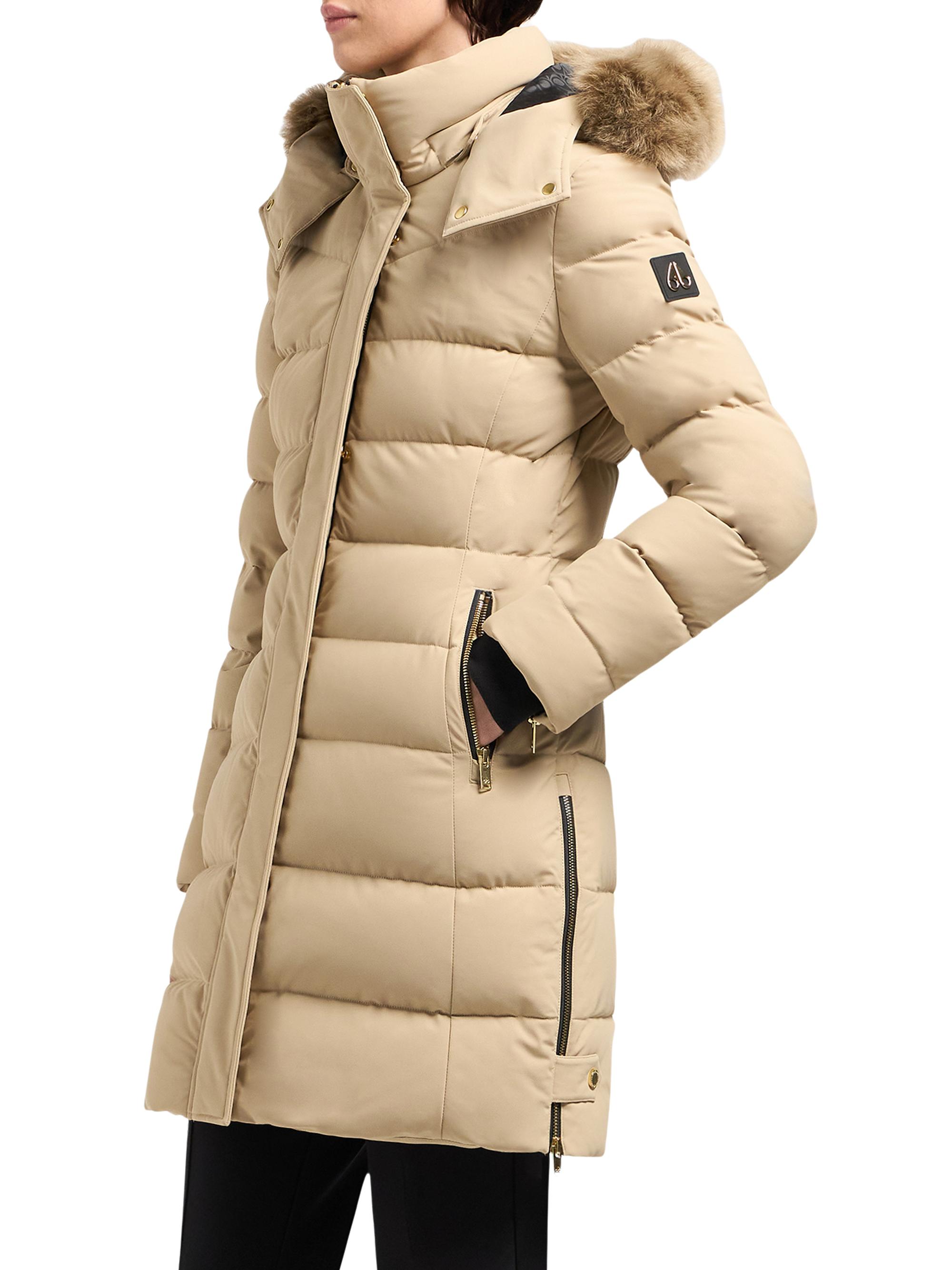 Moose Knuckles Watershed 3 Parka Shearling Gold | Saks Fifth Avenue