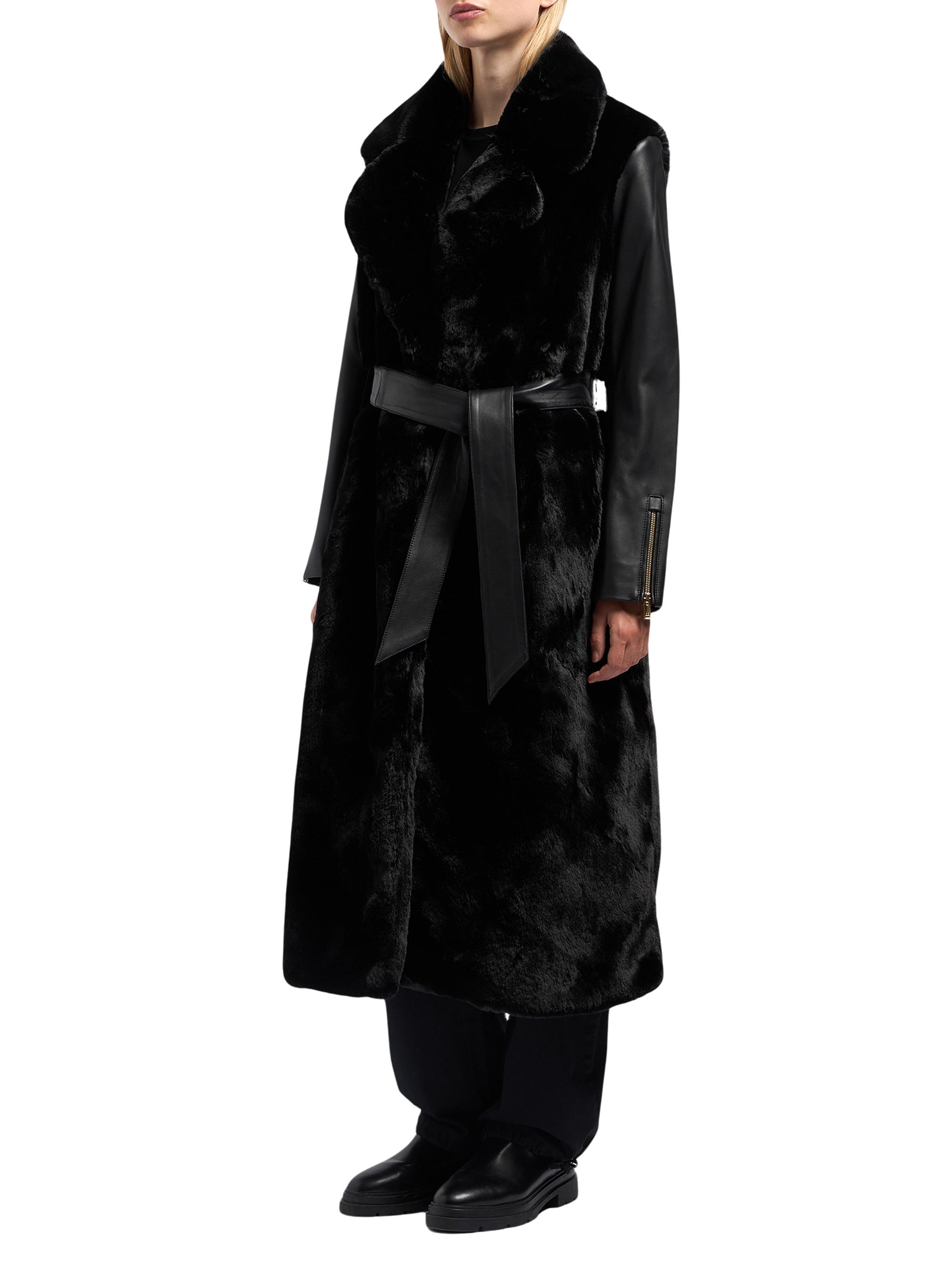 ドッグフード MOKO Moose Knuckles Bunny Tolina Faux-Fur Trench Coat | Saks Fifth Avenue