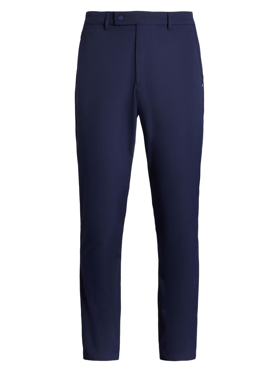 【MODERNIF】Roe Slacks RLX Ralph Lauren Matte Stretch-Nylon Straight-Fit Pants