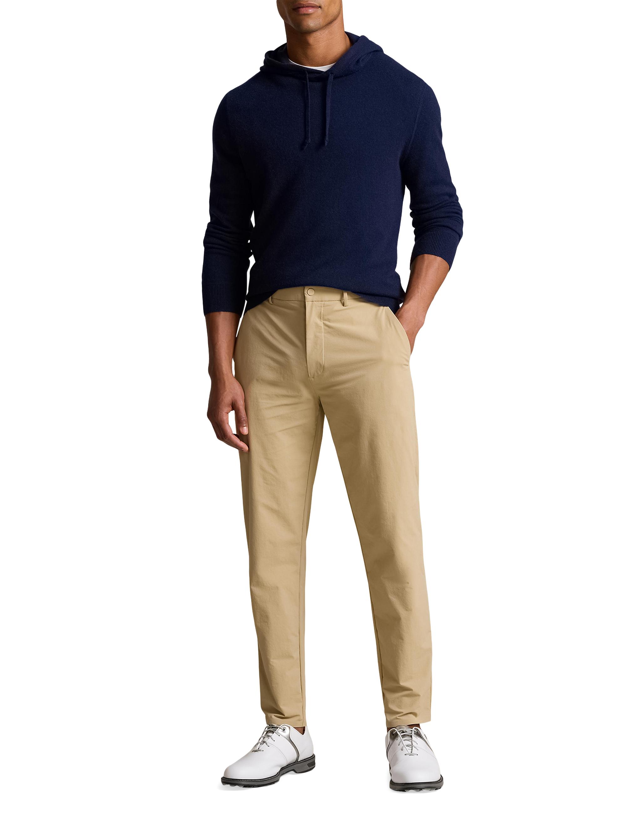 RLX Ralph Lauren Matte Stretch-Nylon Straight-Fit Pants | Saks