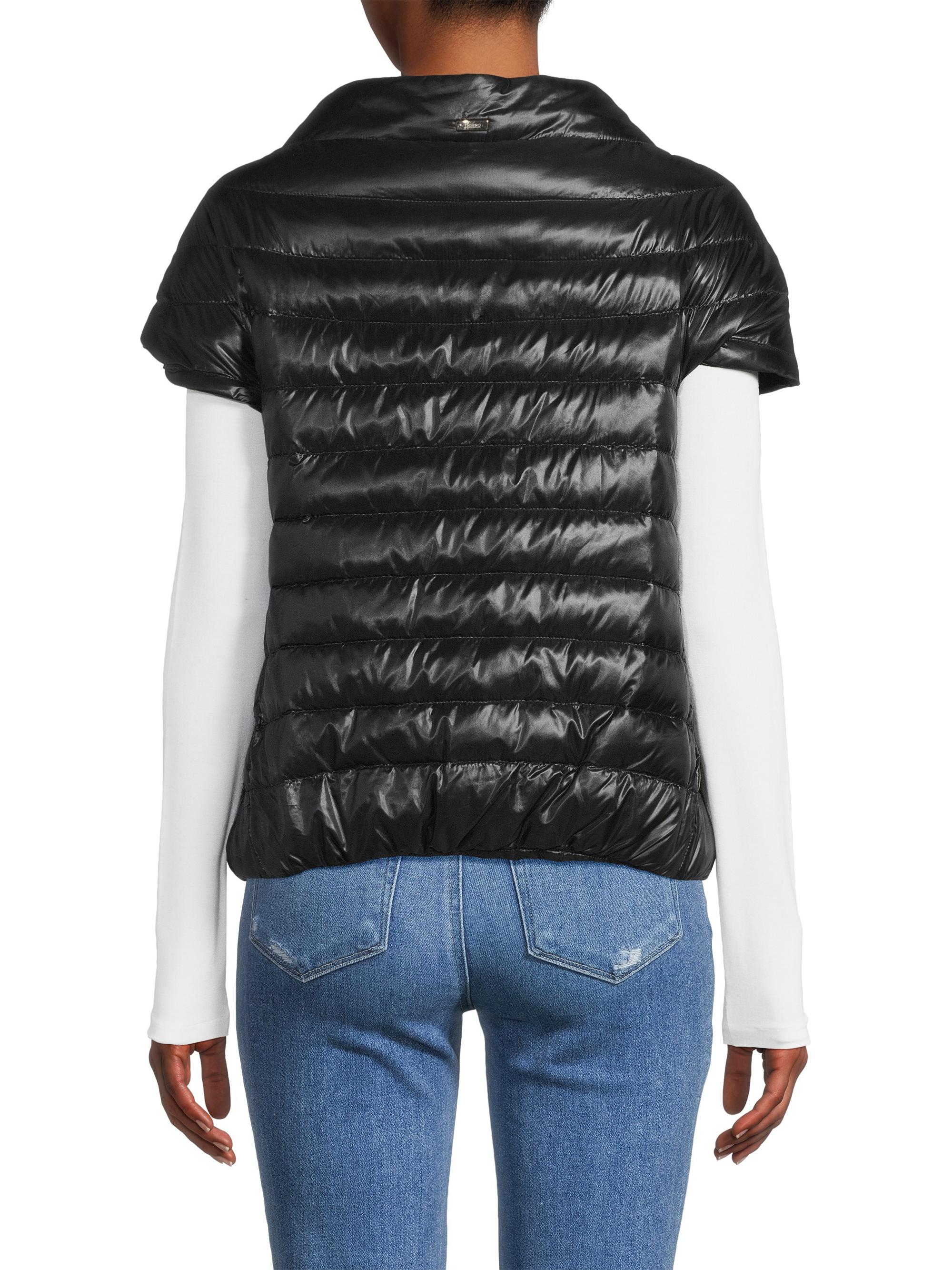 Down Jacket Herno Cap Sleeve Jacket Herno Iconico Emilia Cap