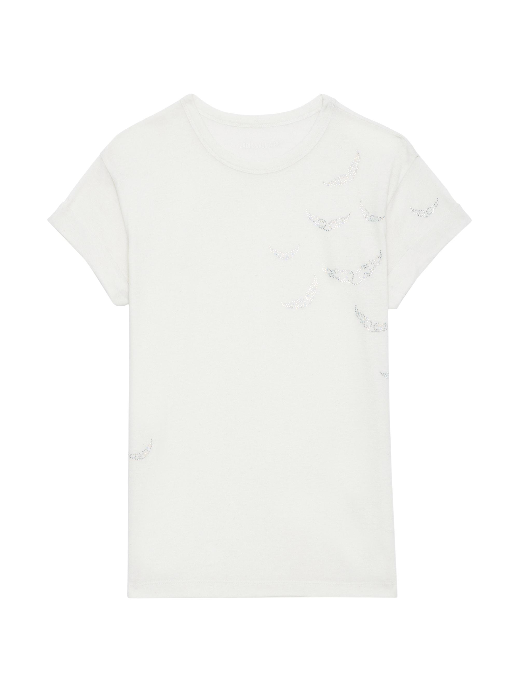 Zadig & Voltaire Women's Anya Wings Crystal-Embellished T-Shirt - Judo