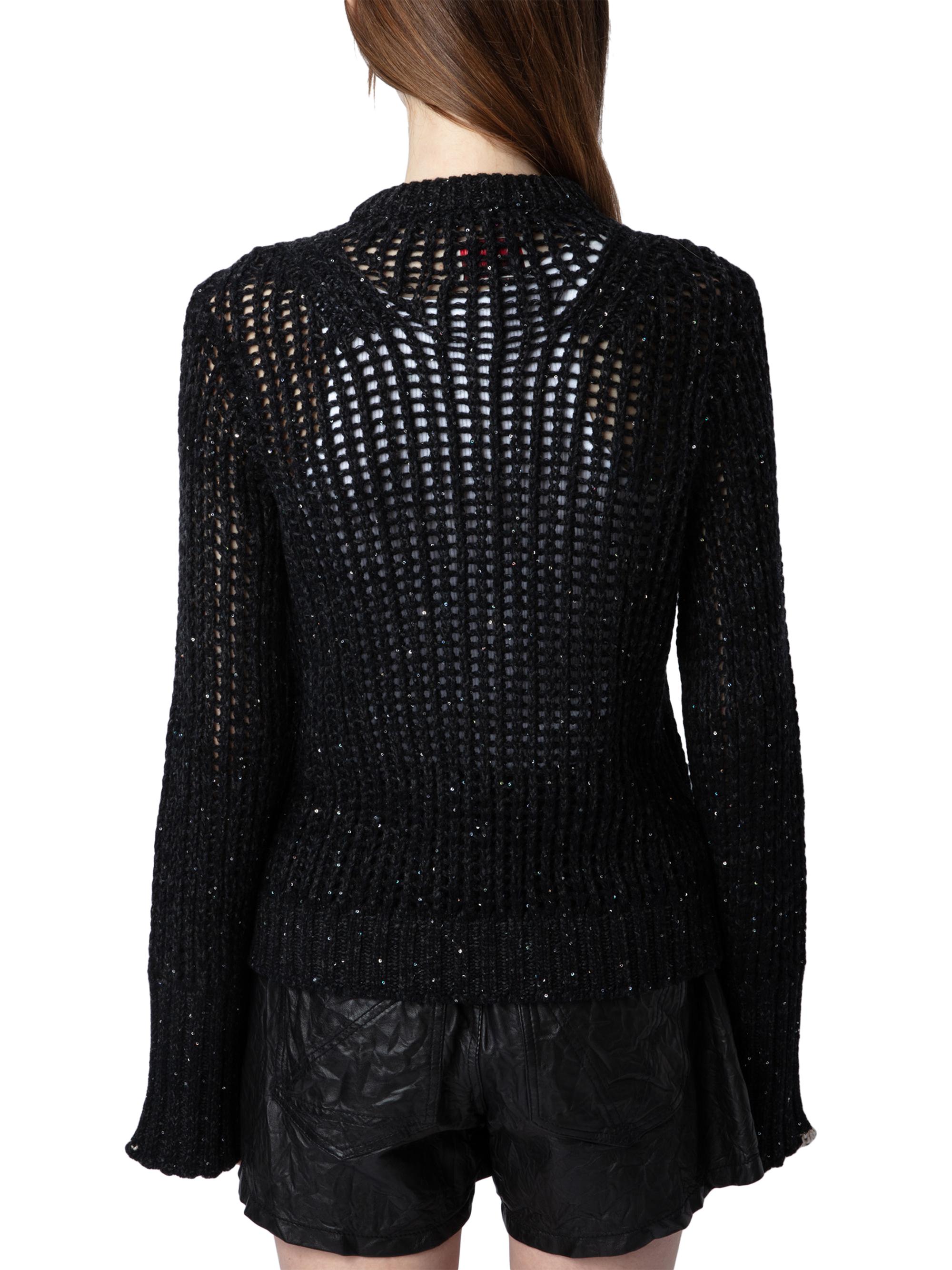 Zadig & Voltaire Halty Weco Cashmere-Blend Open-Knit Top | Saks