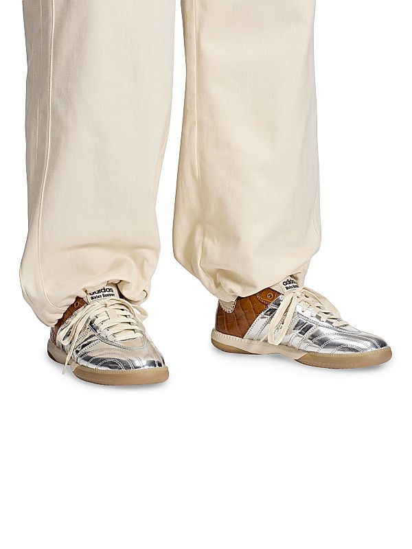 Shop adidas Unisex adidas x Wales Bonner Samba Combo Leather Shop adidas Unisex adidas x Wales Bonner Samba Combo Leather