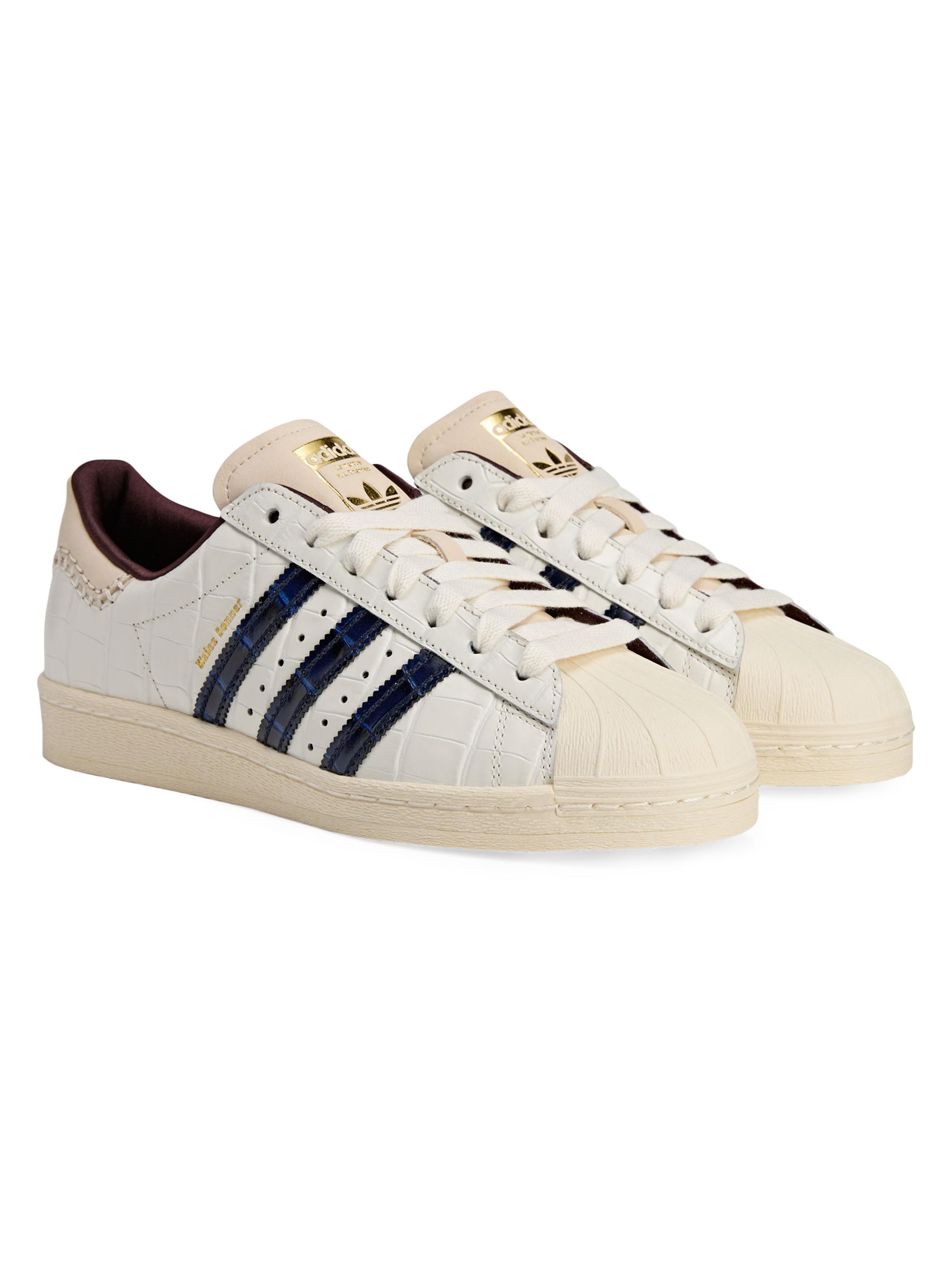 adidas Unisex adidas x Wales Bonner Superstar Crocodile-Embossed