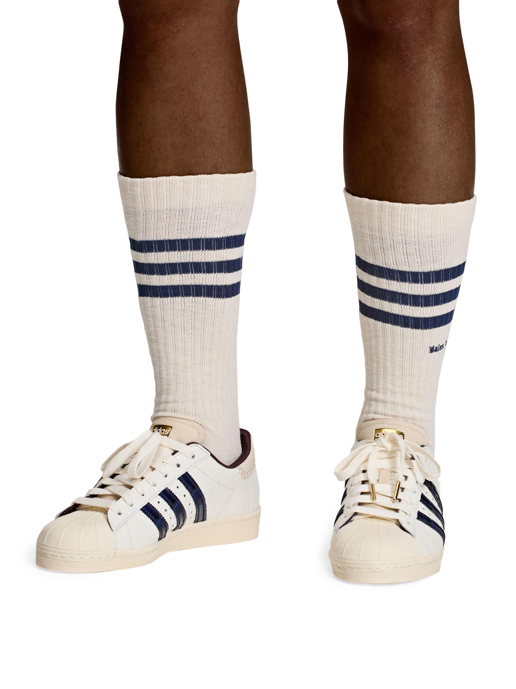 adidas Unisex adidas x Wales Bonner Superstar Crocodile-Embossed