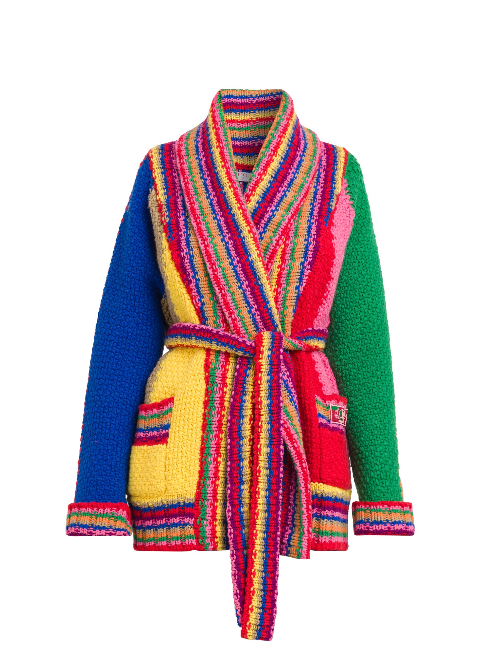 Pucci Women's Parade Wool Belted Cardigan