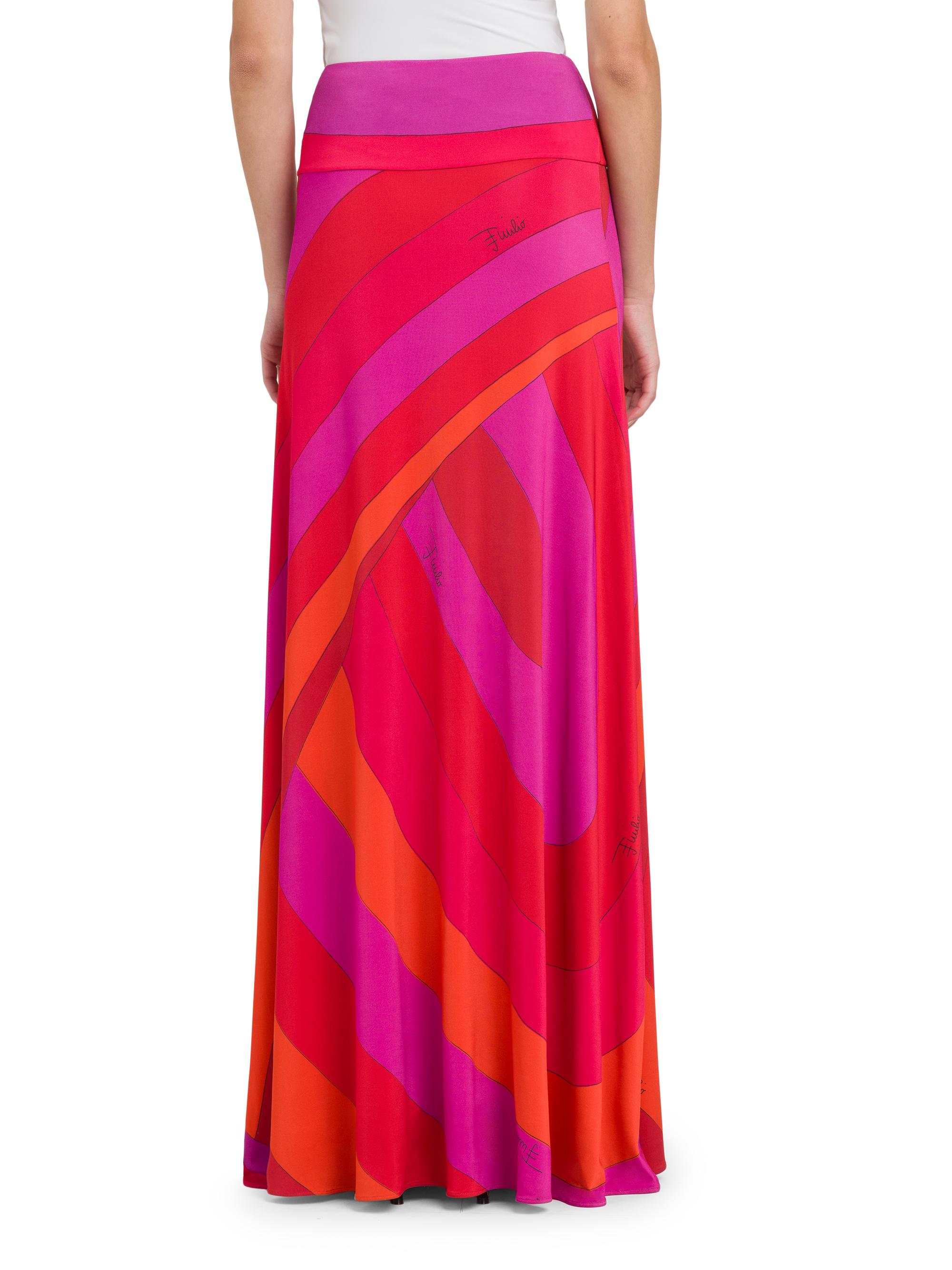 Pucci Parade Jersey Satin Maxi Skirt | Saks Fifth Avenue