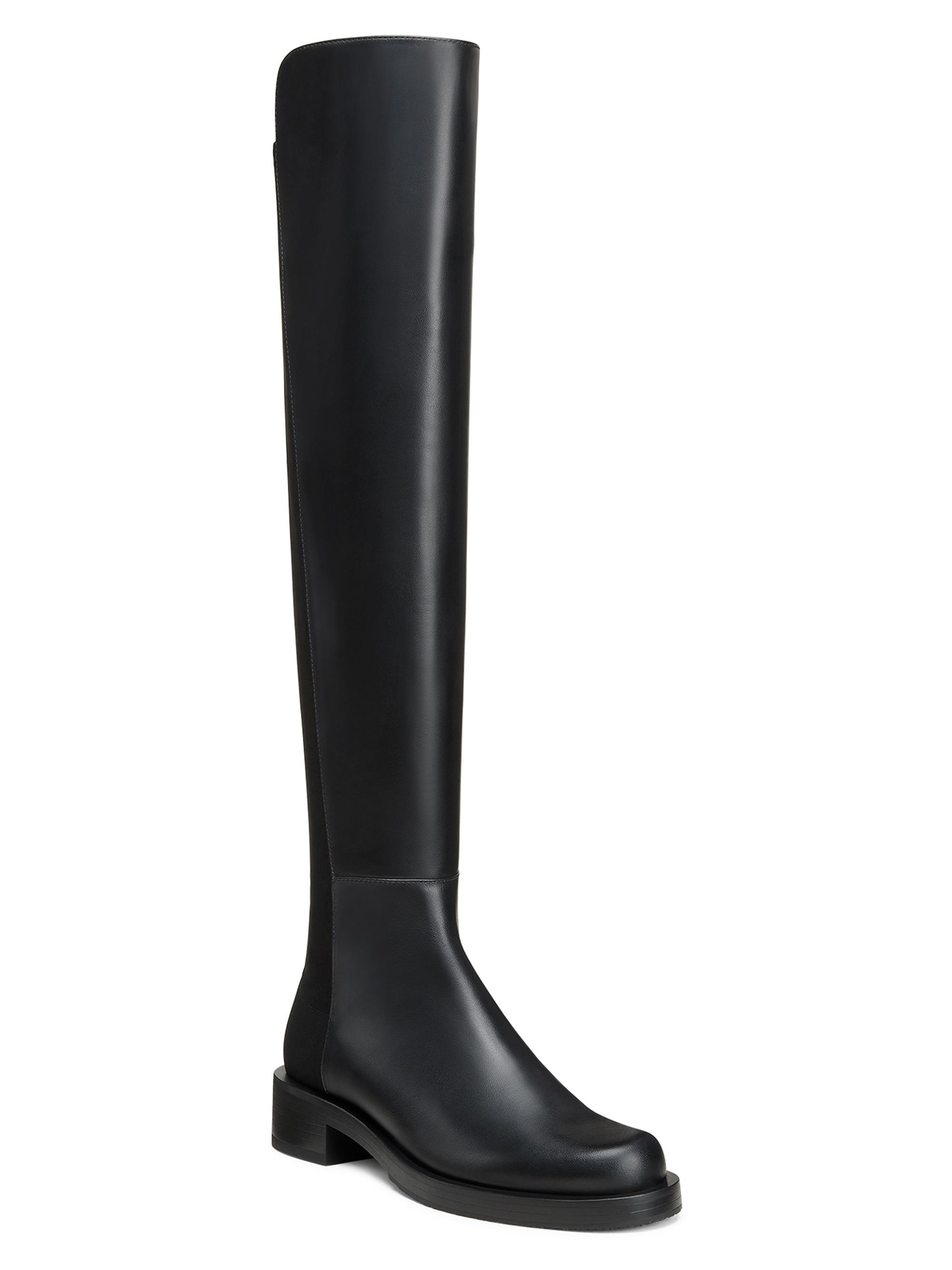 Stuart Weitzman 5050 Bold Stretch-Leather Boots | Saks Fifth Avenue