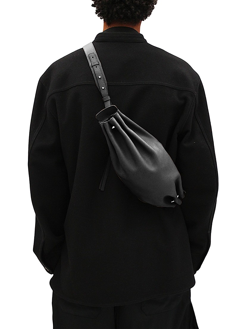 Shop BONASTRE Ring Soft Leather Crossbody Bag | Saks Fifth Shop BONASTRE Ring Soft Leather Crossbody Bag | Saks Fifth