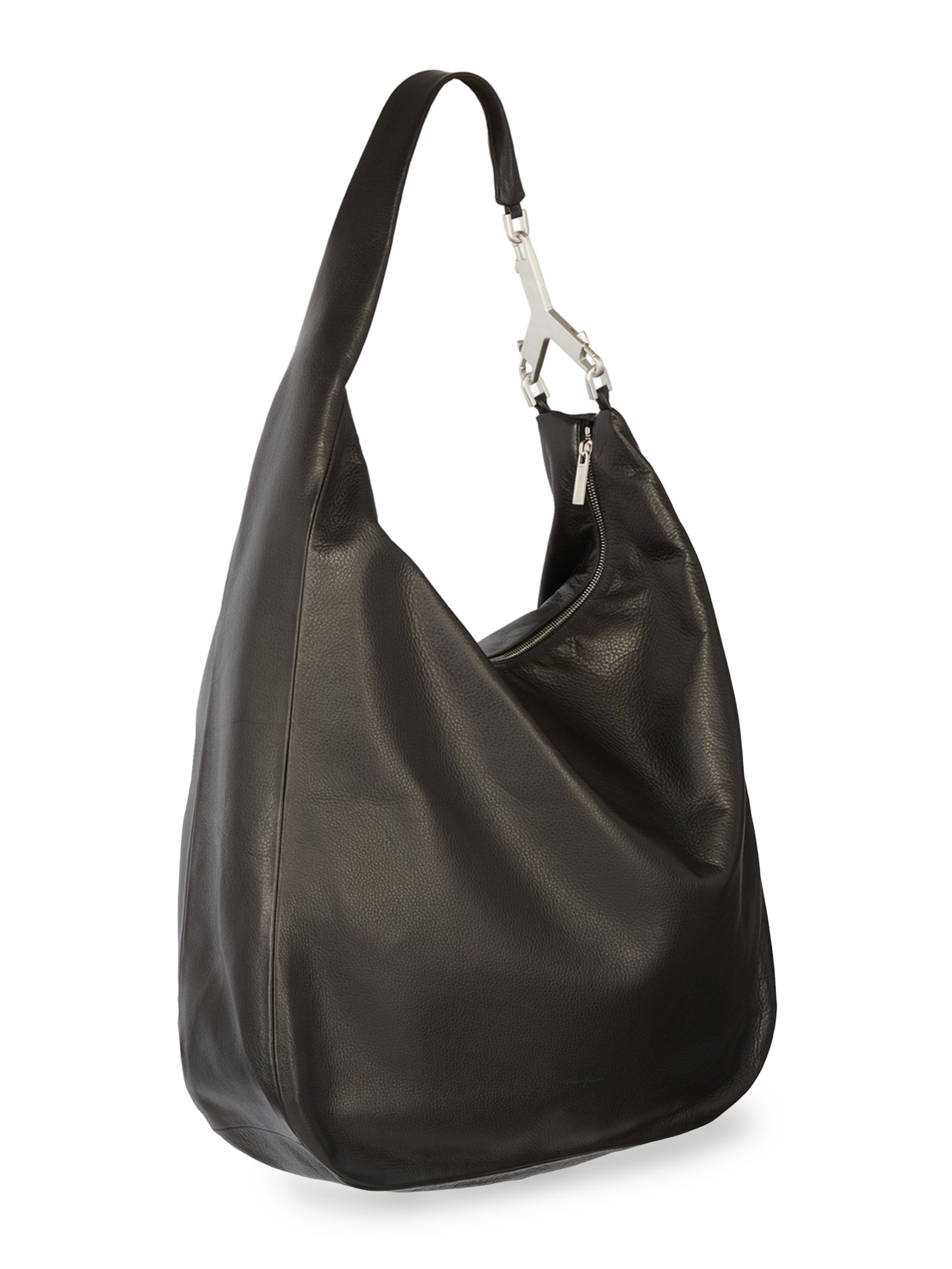Shop Rick Owens Cerberus Leather Bag | Saks Fifth Avenue