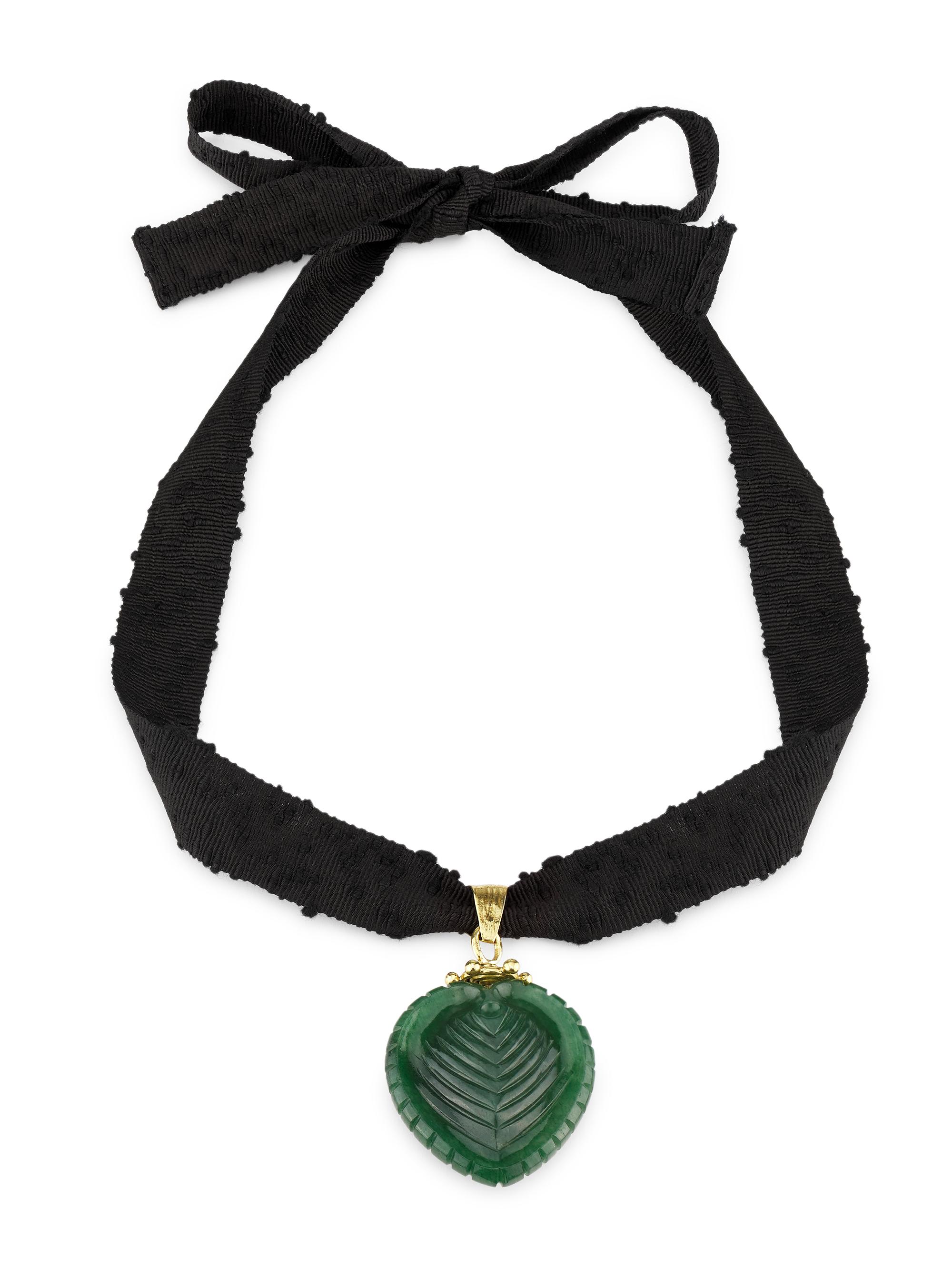 Ulla Johnson Women's Callista Goldtone & Green Aventurine Pendant Necklace - Greenaventurine