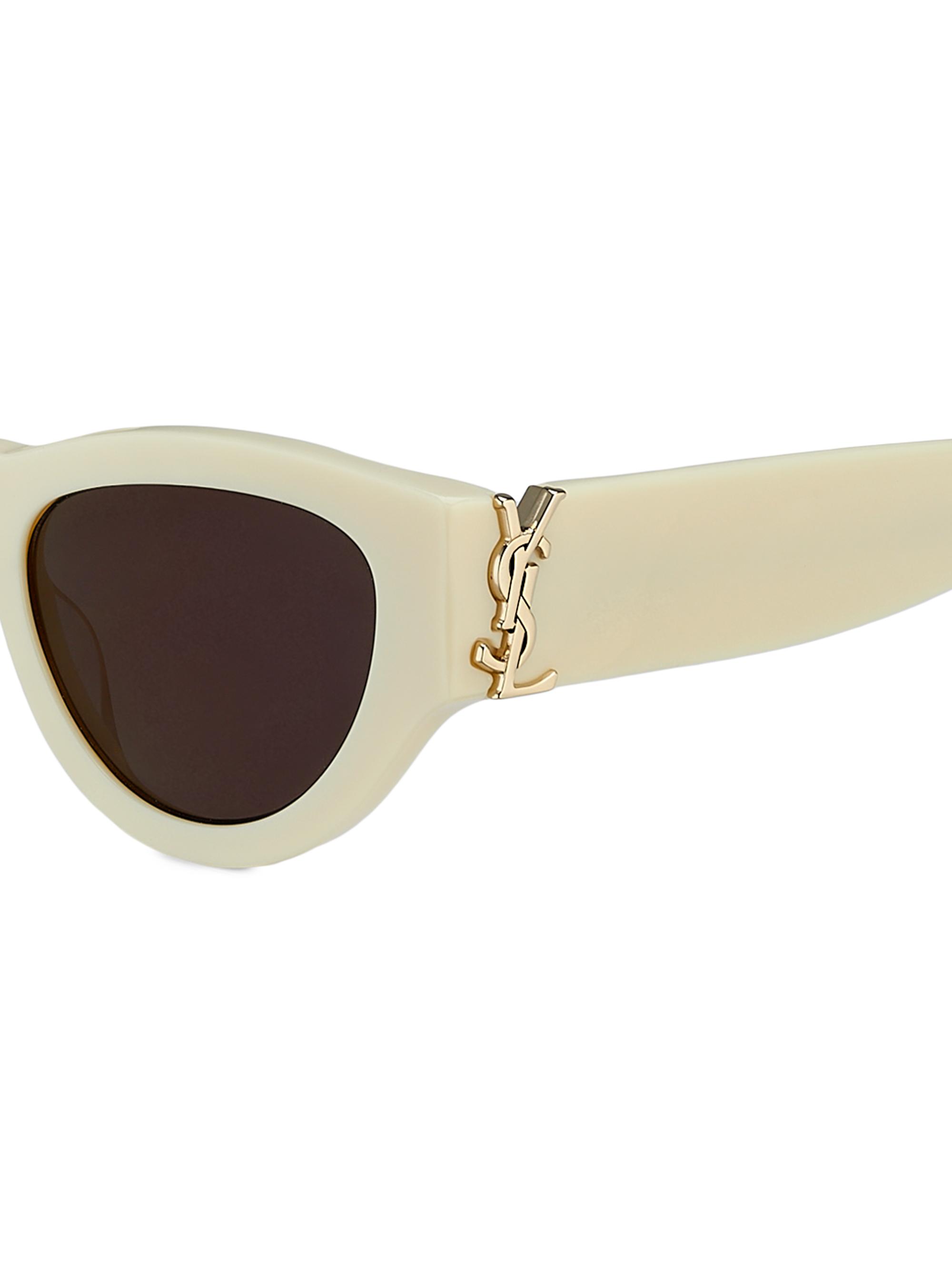 Saint Laurent Color Animation 53MM Cat-Eye Sunglasses | Saks Fifth