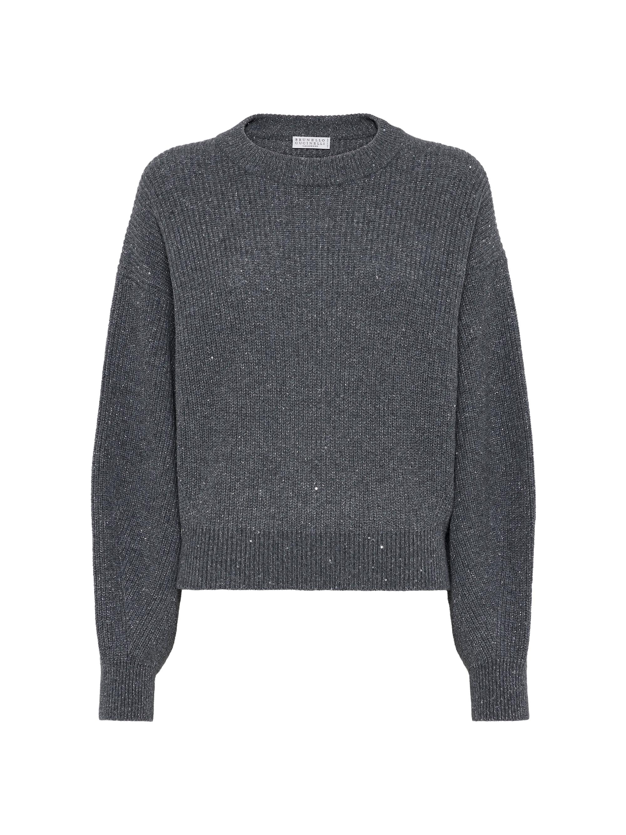 Brunello Cucinelli Women's Cashmere and Wool Sweater - Lead