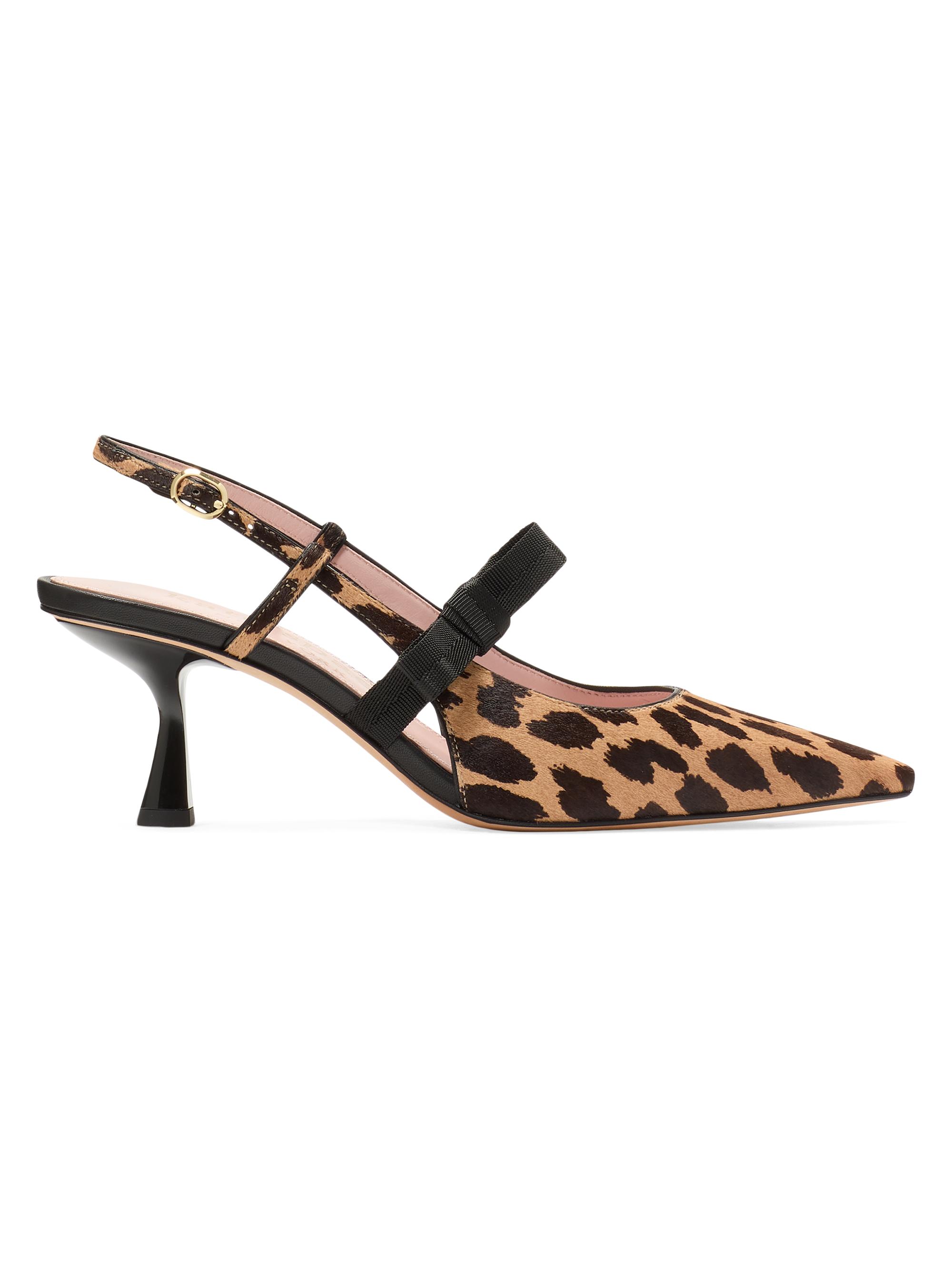 キャサリン kate spade new york Casual Maritza 65MM Leopard Leather Pumps