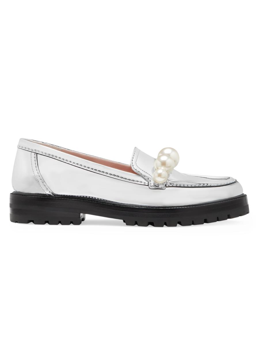 【美品】kate spade ポッシュ パール ローファー kate spade new york Posh Pearl Loafers | Saks Fifth Avenue