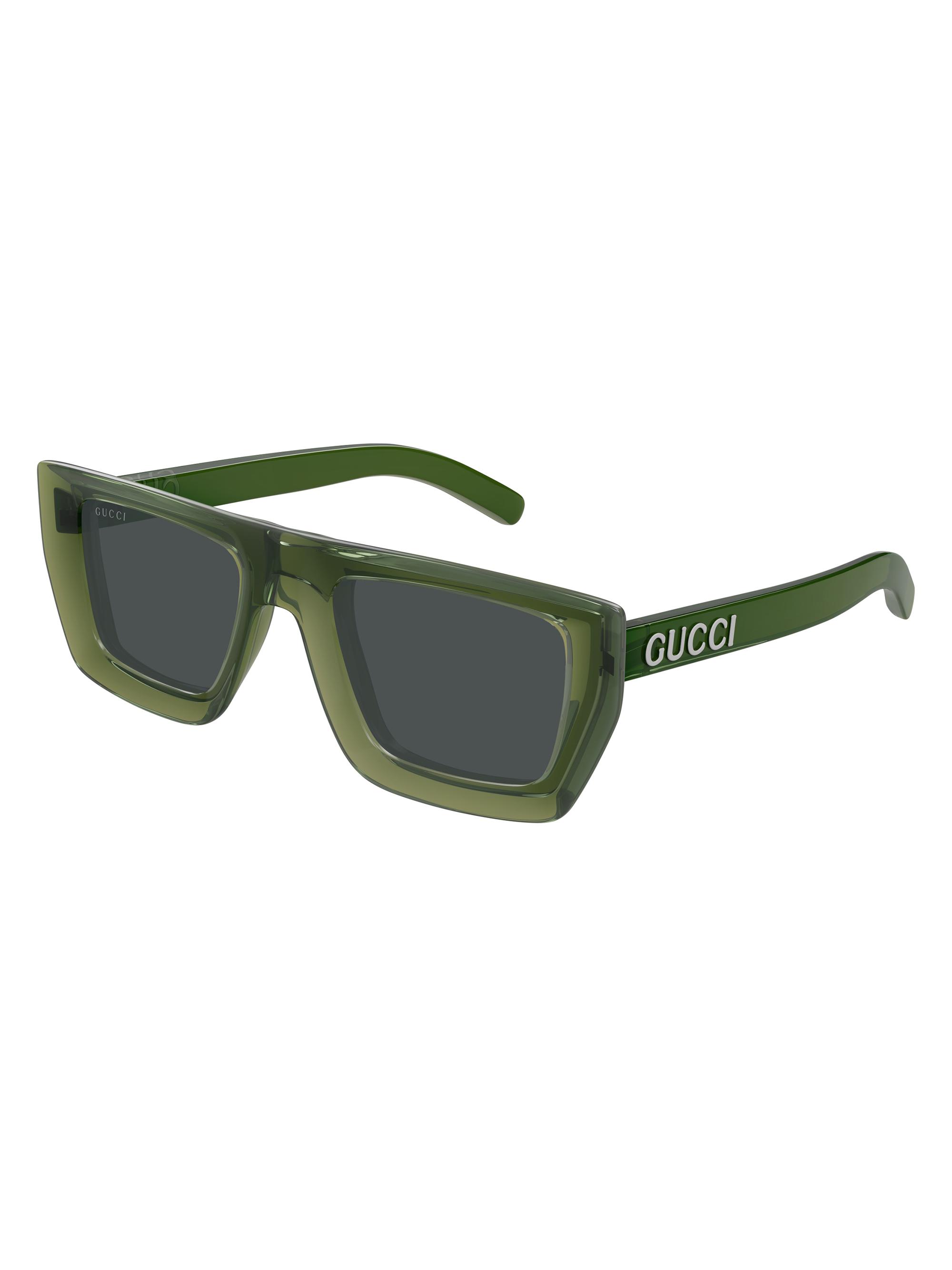 Gucci Men's Sunset Boulevard GG1723S 51MM Rectangular Sunglasses - Grey Green