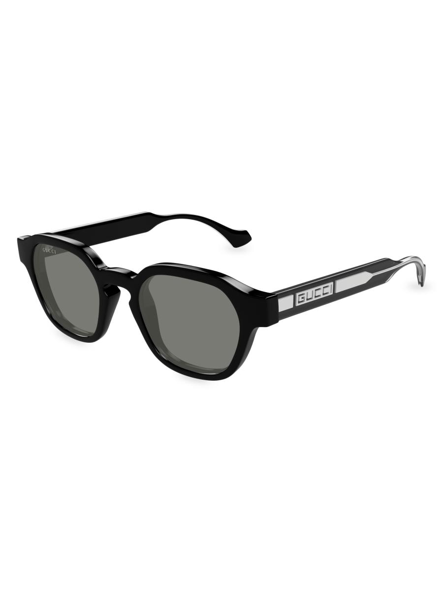 Gucci La Piscine 50MM Round Sunglasses | Saks Fifth Avenue