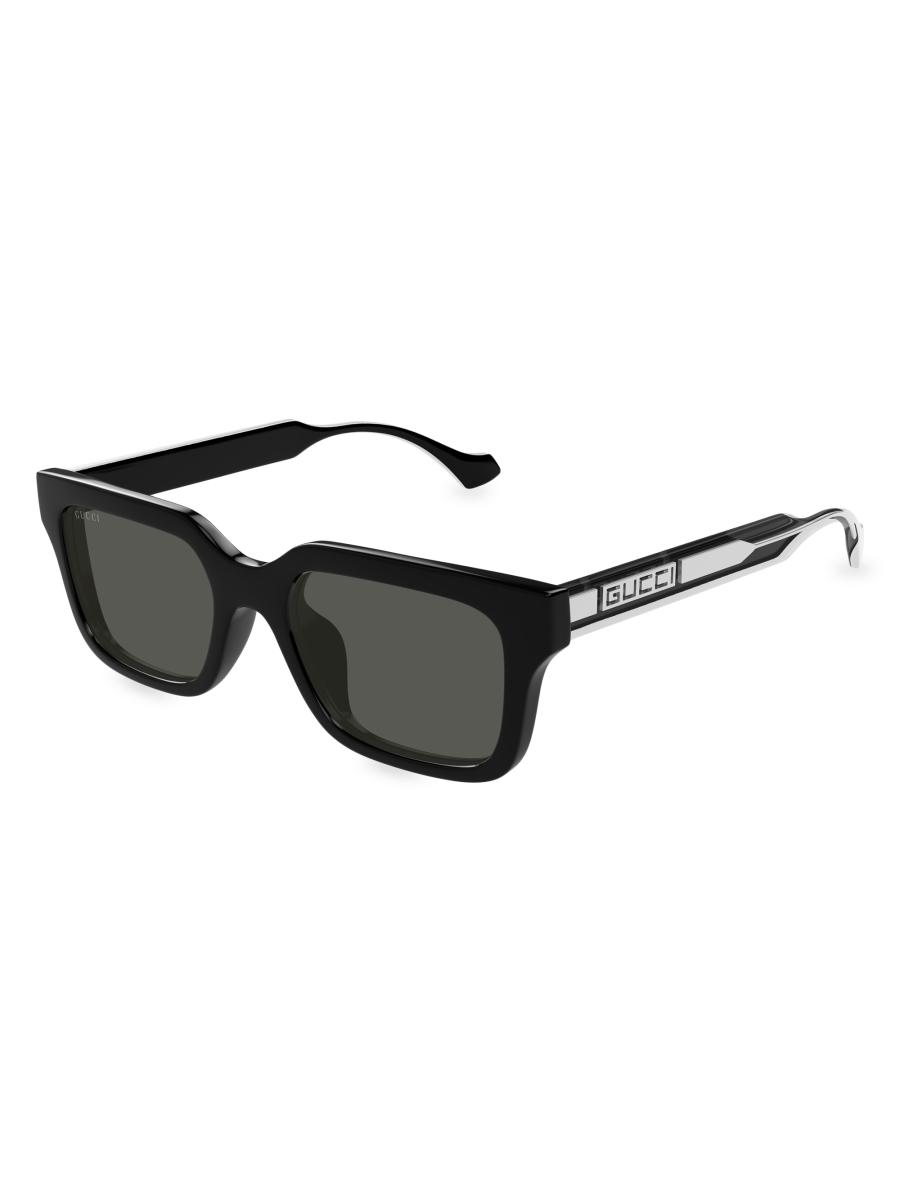 Gucci La Piscine 55MM Rectangular Sunglasses | Saks Fifth Avenue