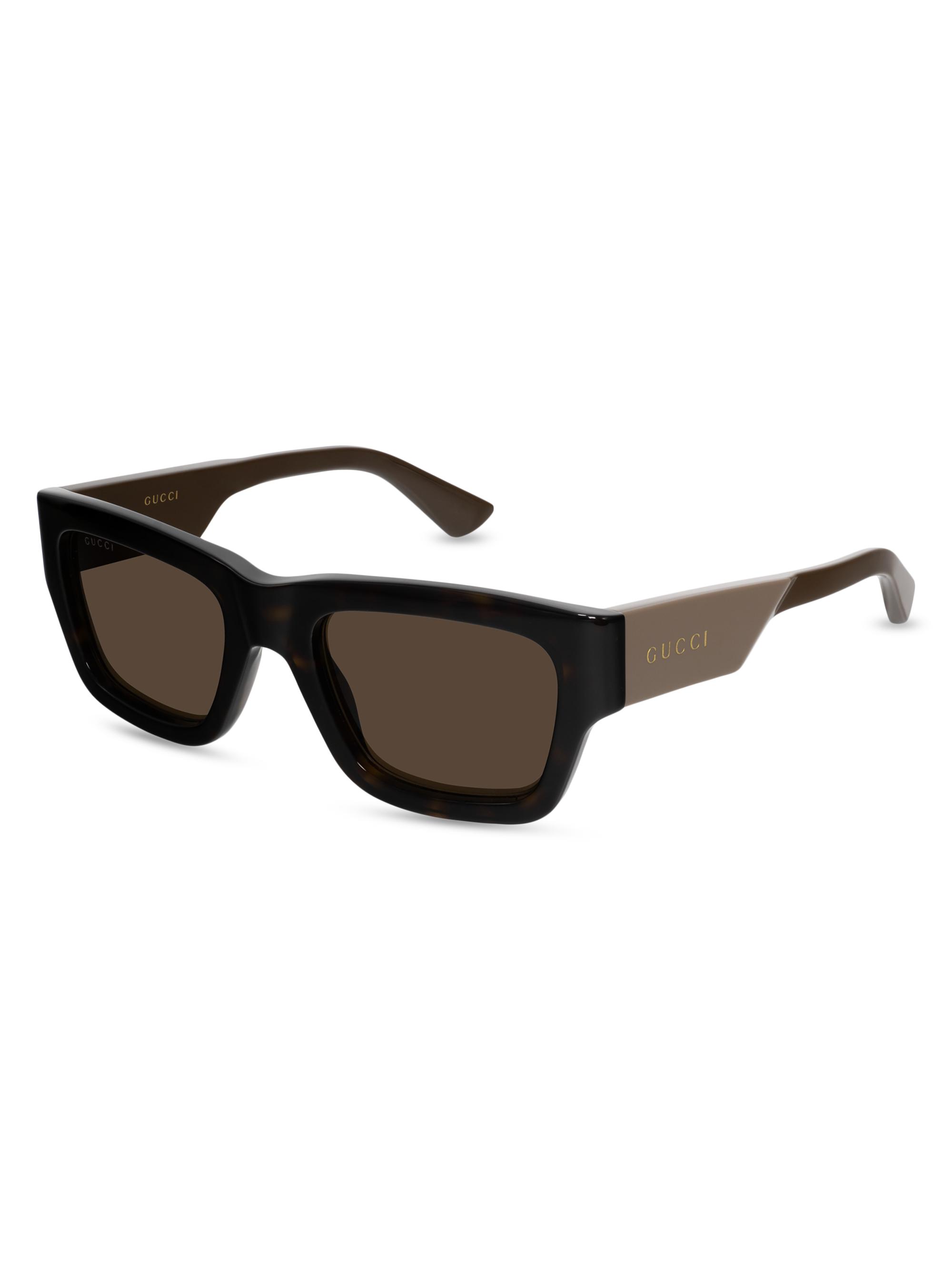 Bottega Veneta New Triangle Acetate 57MM Square Sunglasses | Saks