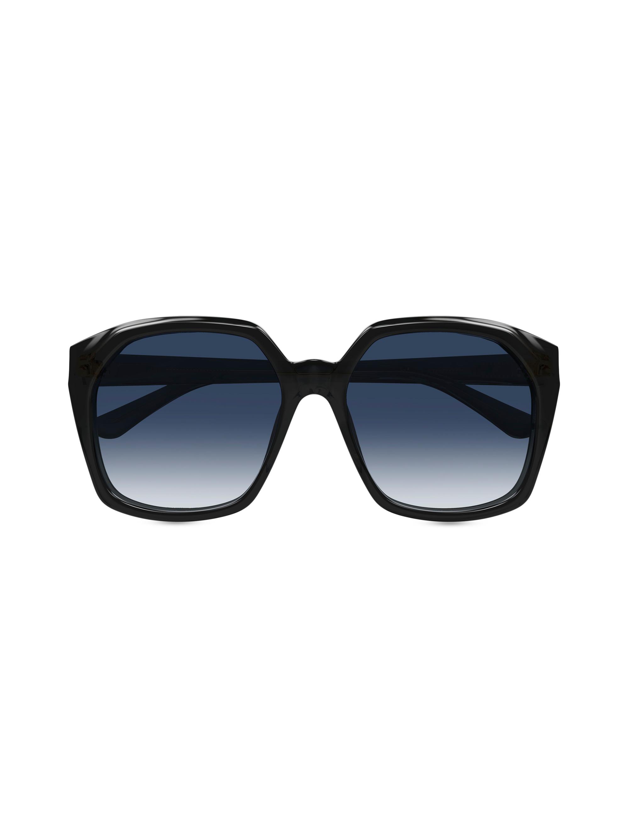 Chloé Salomé 57MM Squared Sunglasses | Saks Fifth Avenue