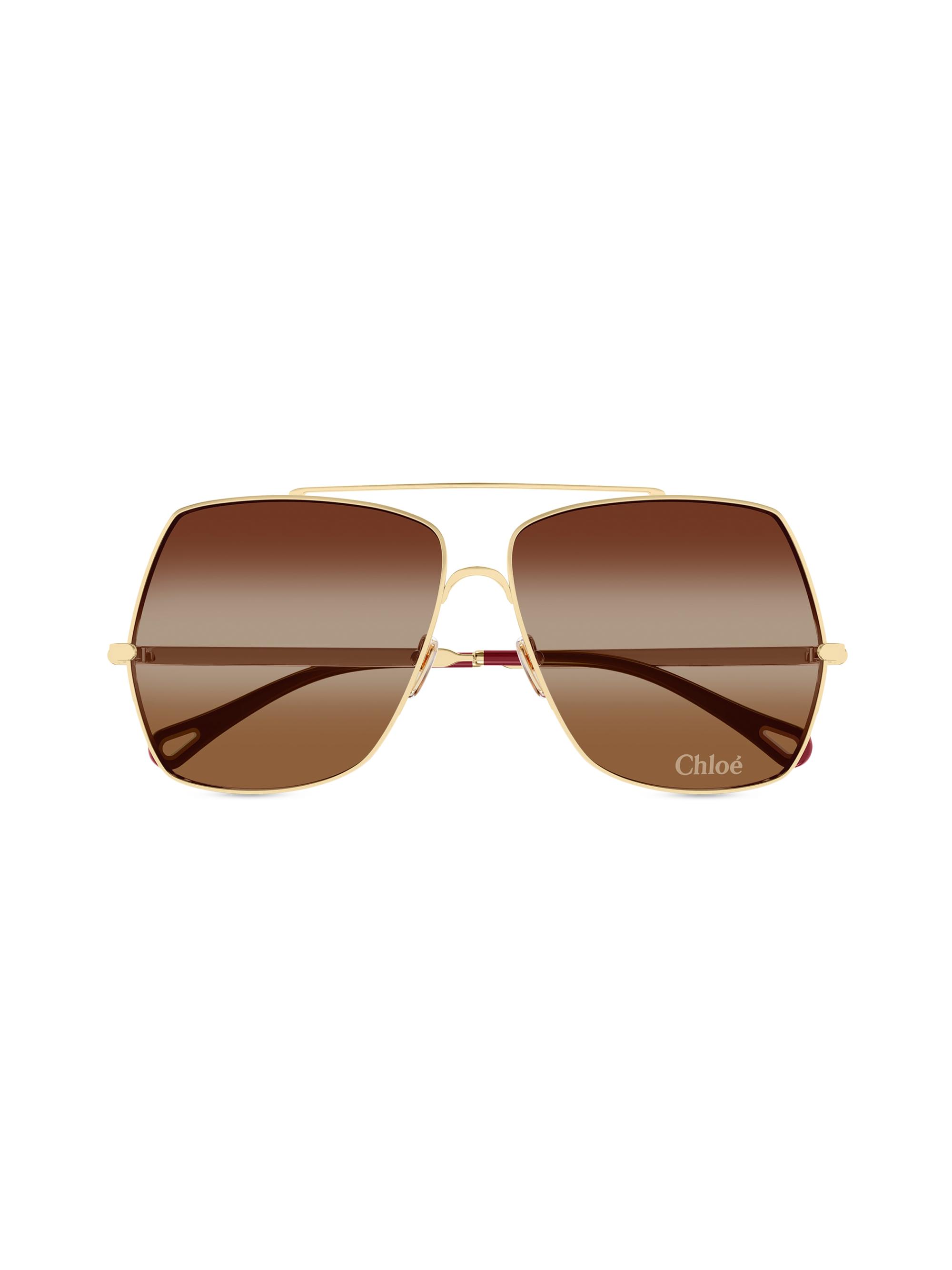 Chloé 八角形サングラス ブラウン/ピンク 楽天市場】Chloe クロエ サングラス レディース ブラウン