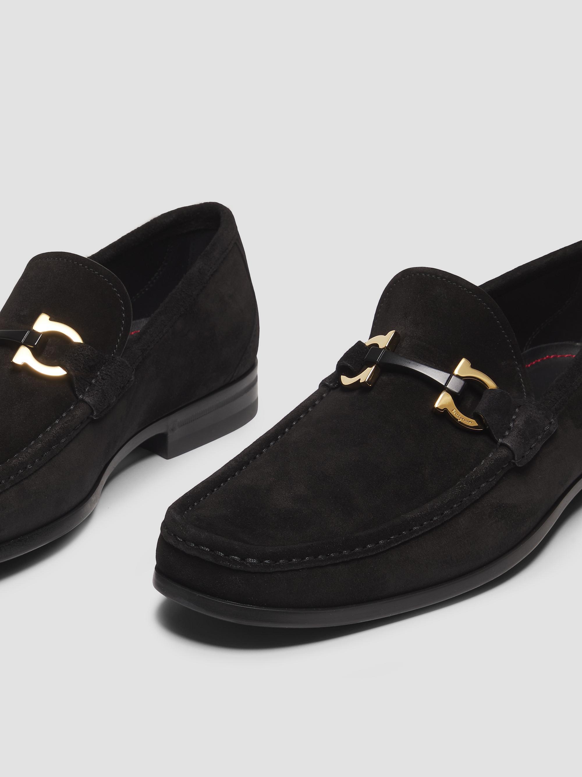 FERRAGAMO Grandioso Suede Loafers | Saks Fifth Avenue display picture 3