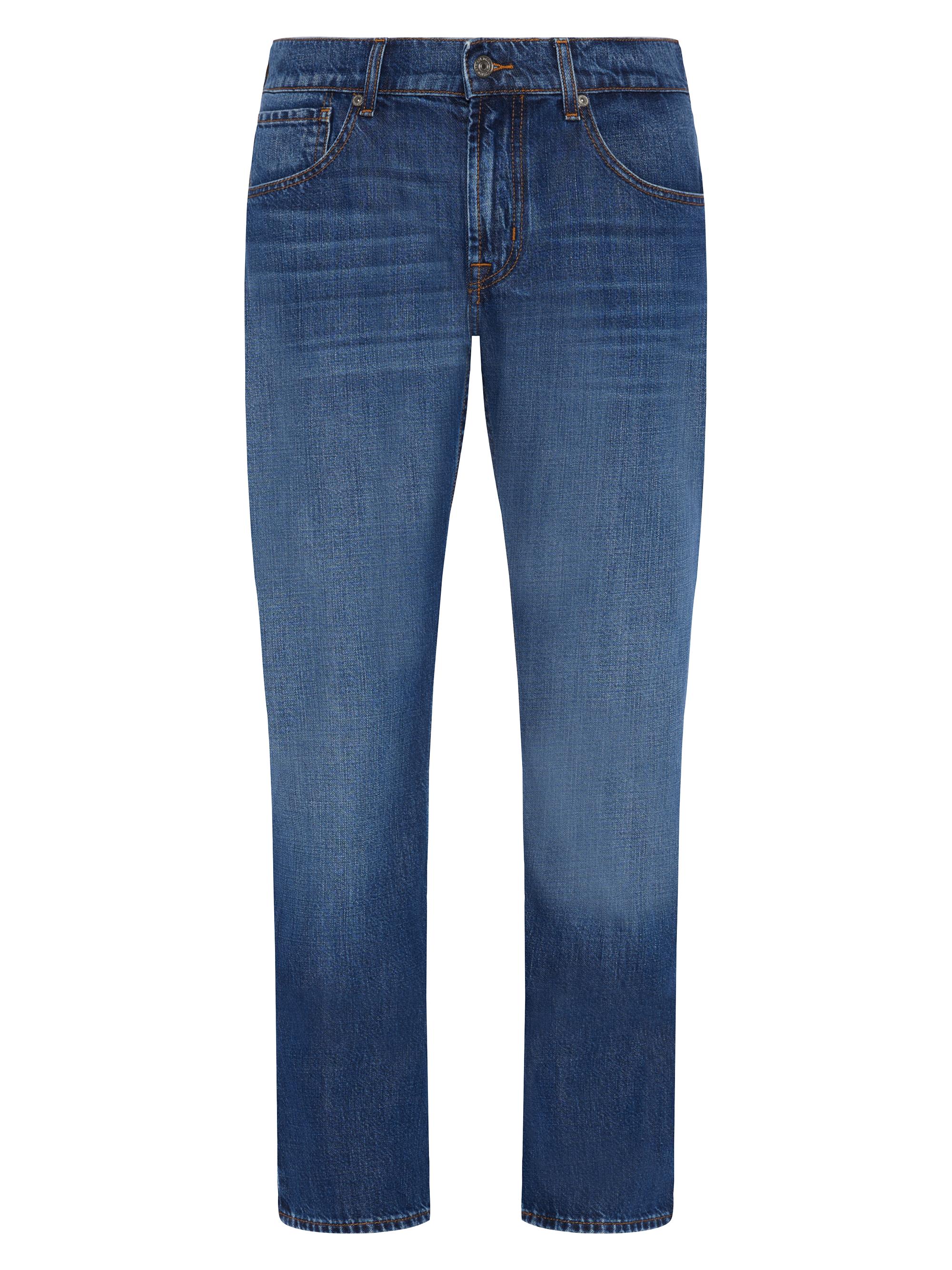 7 For All Mankind Men's The Straight Mid-Rise Jeans - Sarma