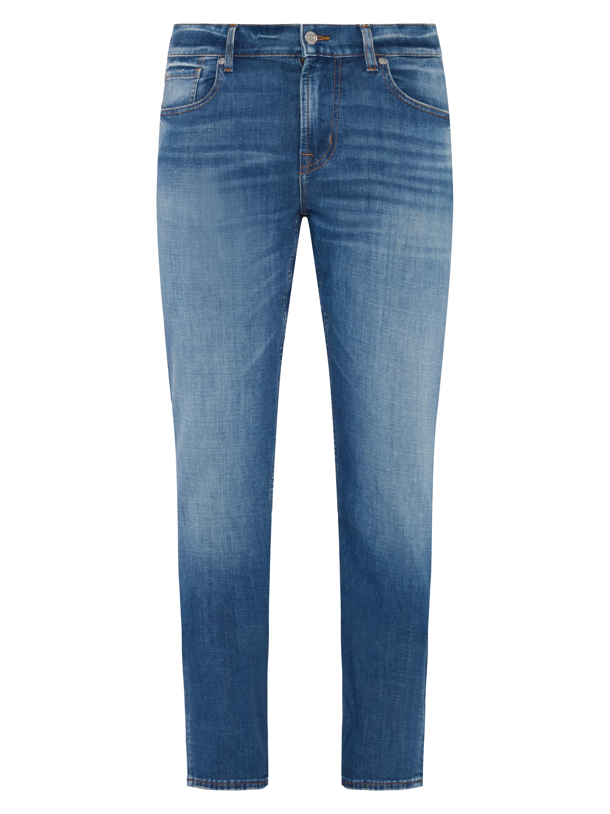 7 For All Mankind Men's Slimmy Mid-Rise Slim-Skinny Jeans - Auster