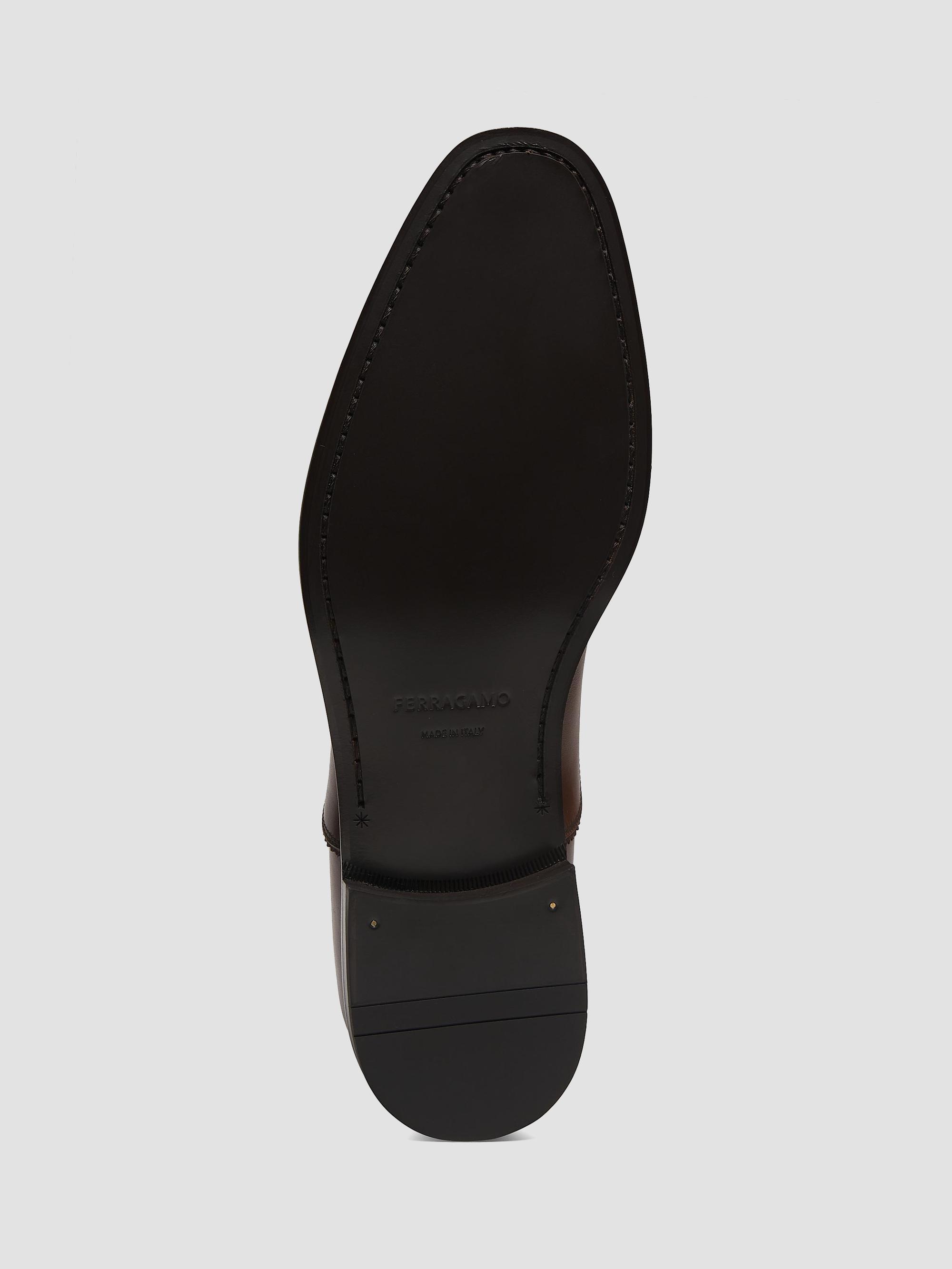 FERRAGAMO Leather Cap-Toe Oxfords | Saks Fifth Avenue