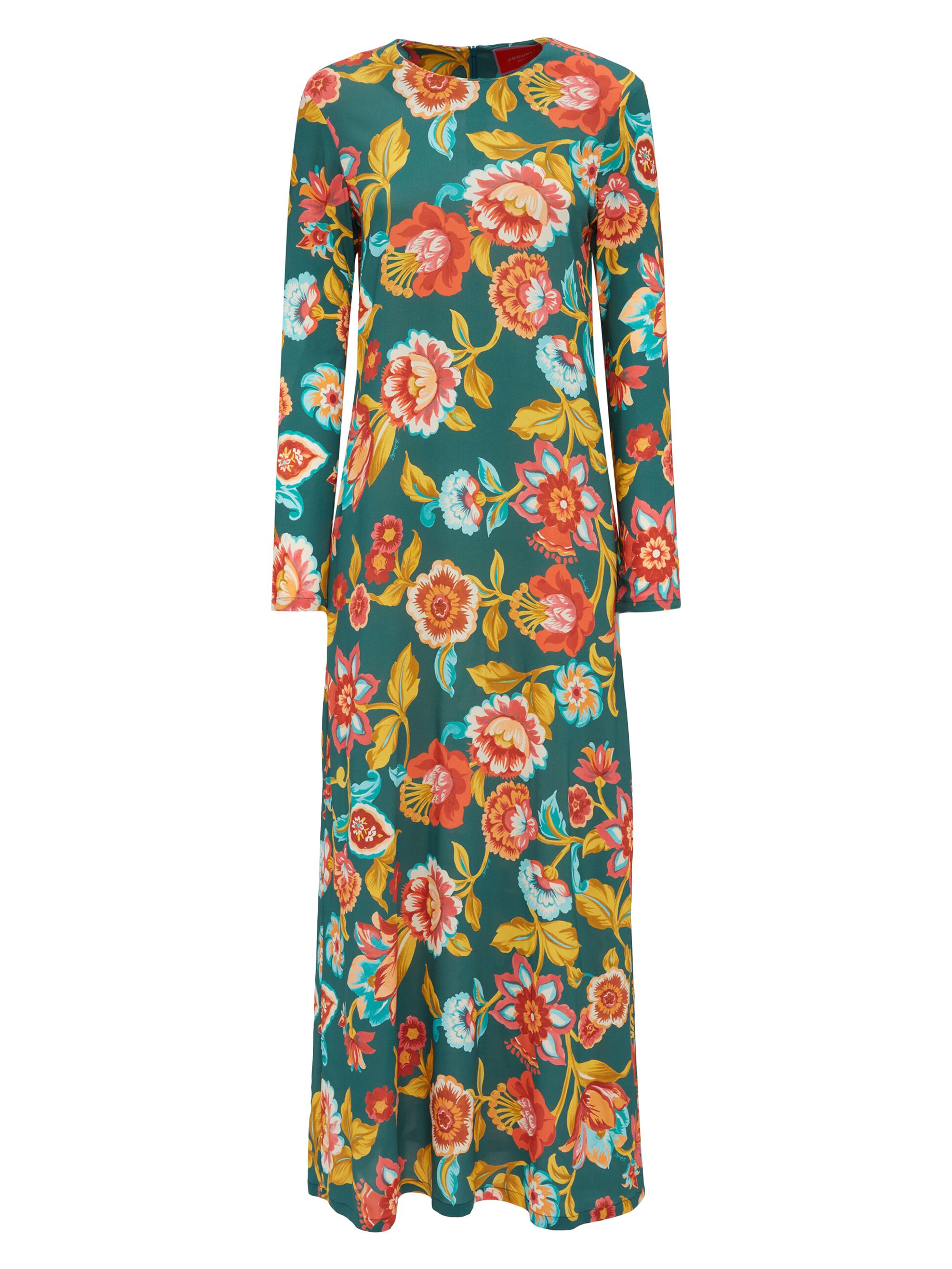 La DoubleJ Women's Long Sleeve Swing Dress - Hottie Emerald