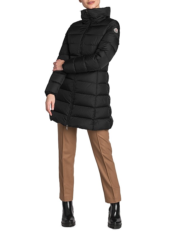 Shop Moncler Gie Down Longline Coat | Saks Fifth Avenue Shop Moncler Gie Down Longline Coat | Saks Fifth Avenue