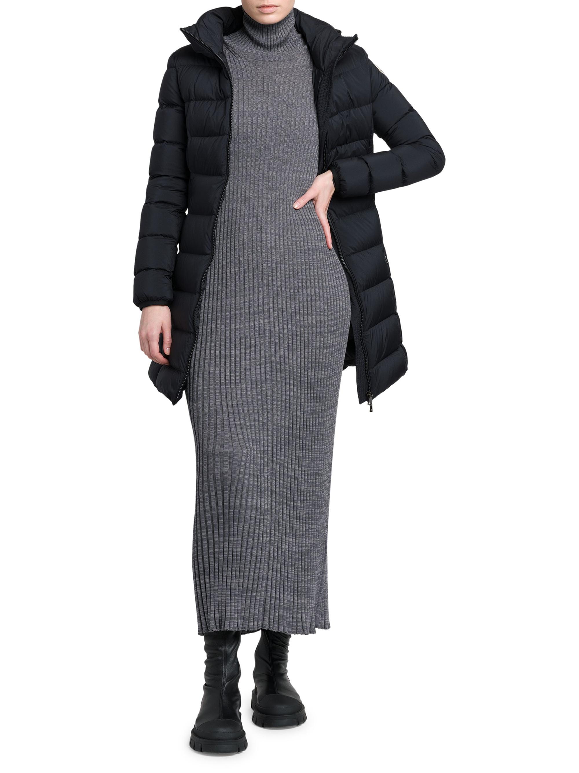 Moncler Gie Down Longline Coat | Saks Fifth Avenue