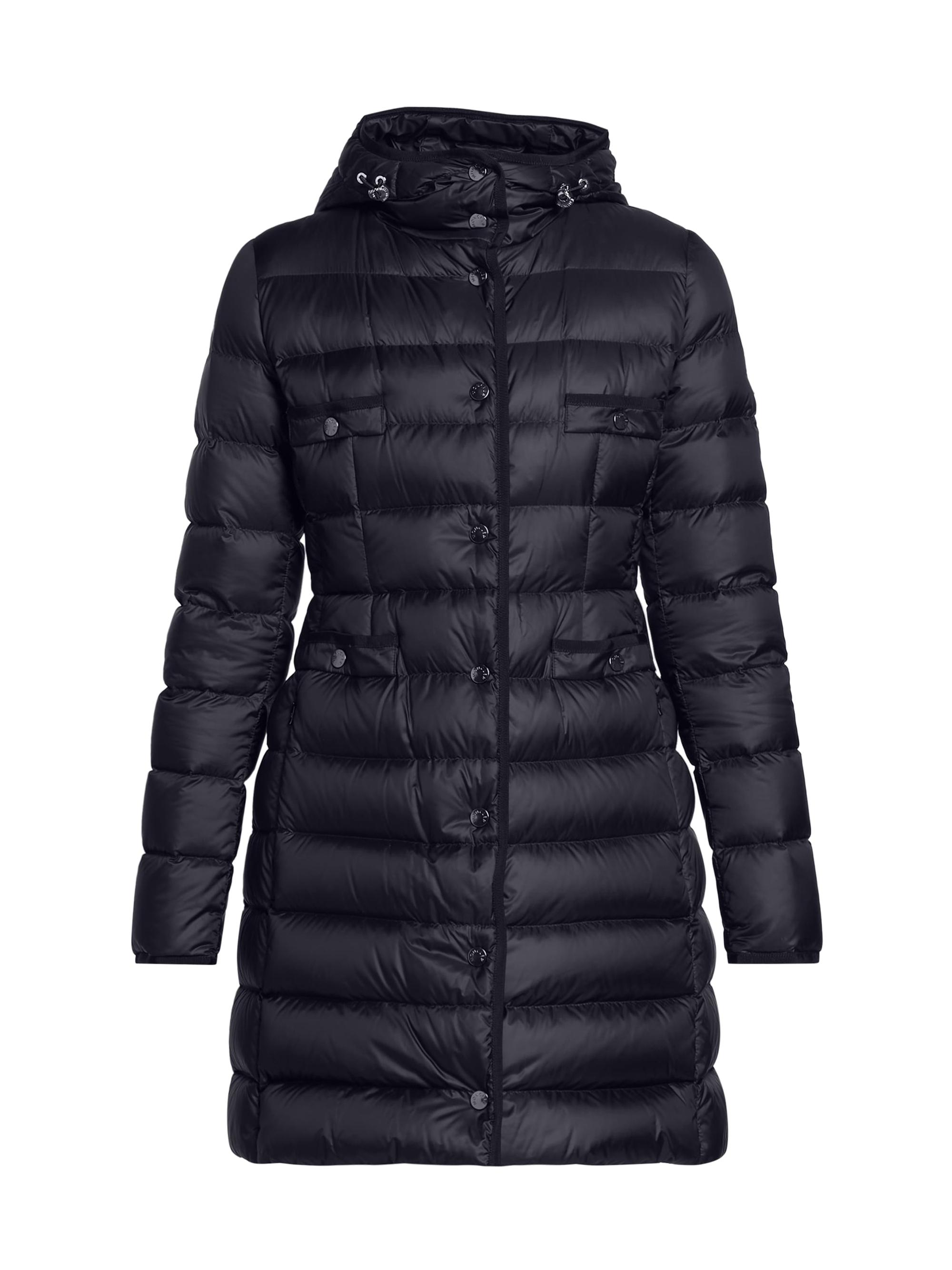Moncler Women's Hirma Down Coat with Hood - Black