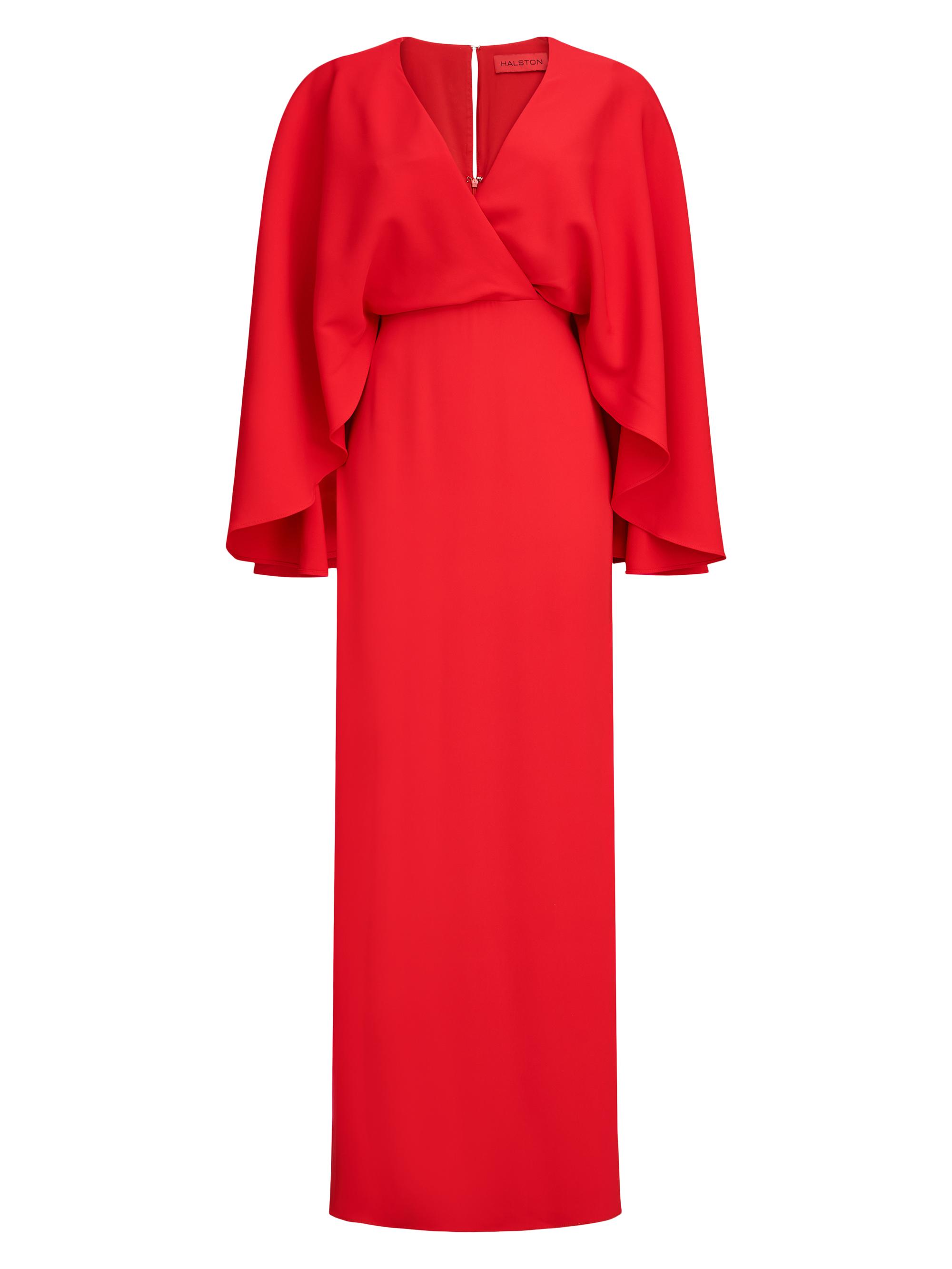 Halston Olaya Fluid Crepe Gown Saks Fifth Avenue