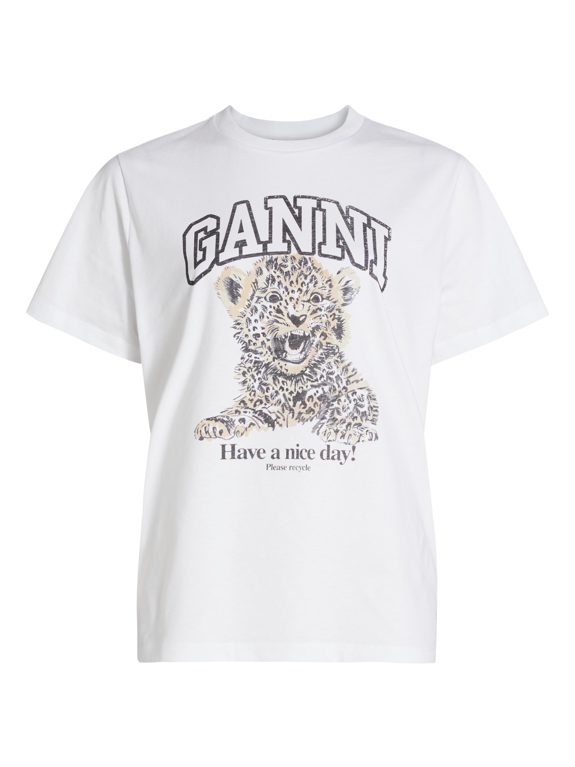 GANNI Tシャツ 楽天市場】GANNI ガニー 半袖 Tシャツ Basic Jersey Relaxed T