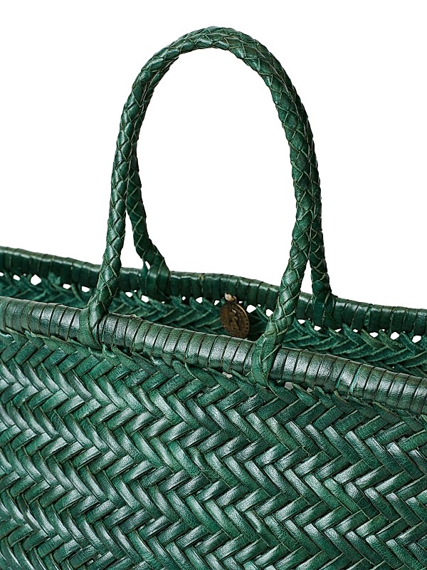 Shop Dragon Diffusion Small Triple Jump Leather Tote Bag Shop Dragon Diffusion Small Triple Jump Leather Tote Bag