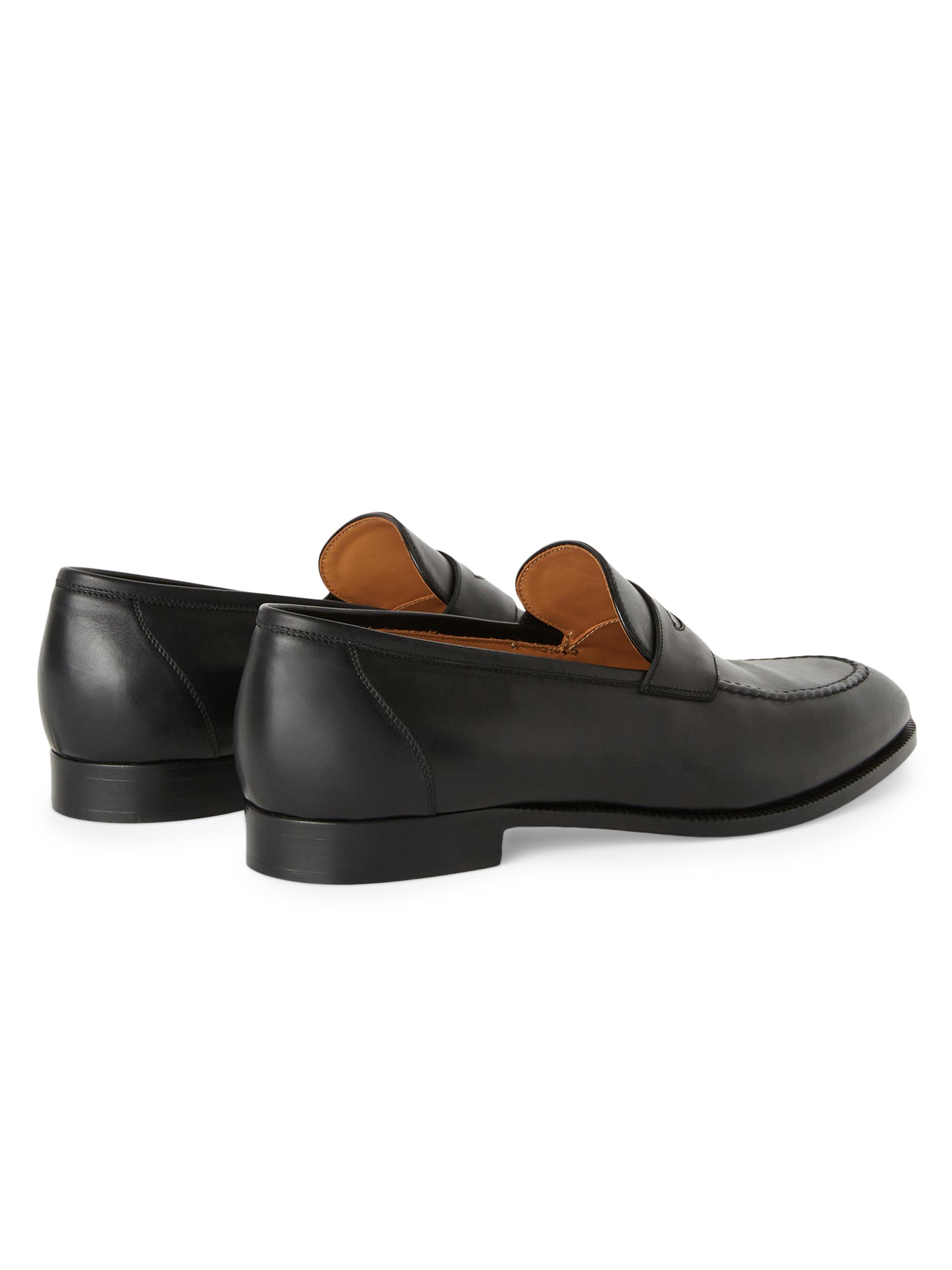 Loro Piana Sergio Heritage Leather Loafers | Saks Fifth Avenue