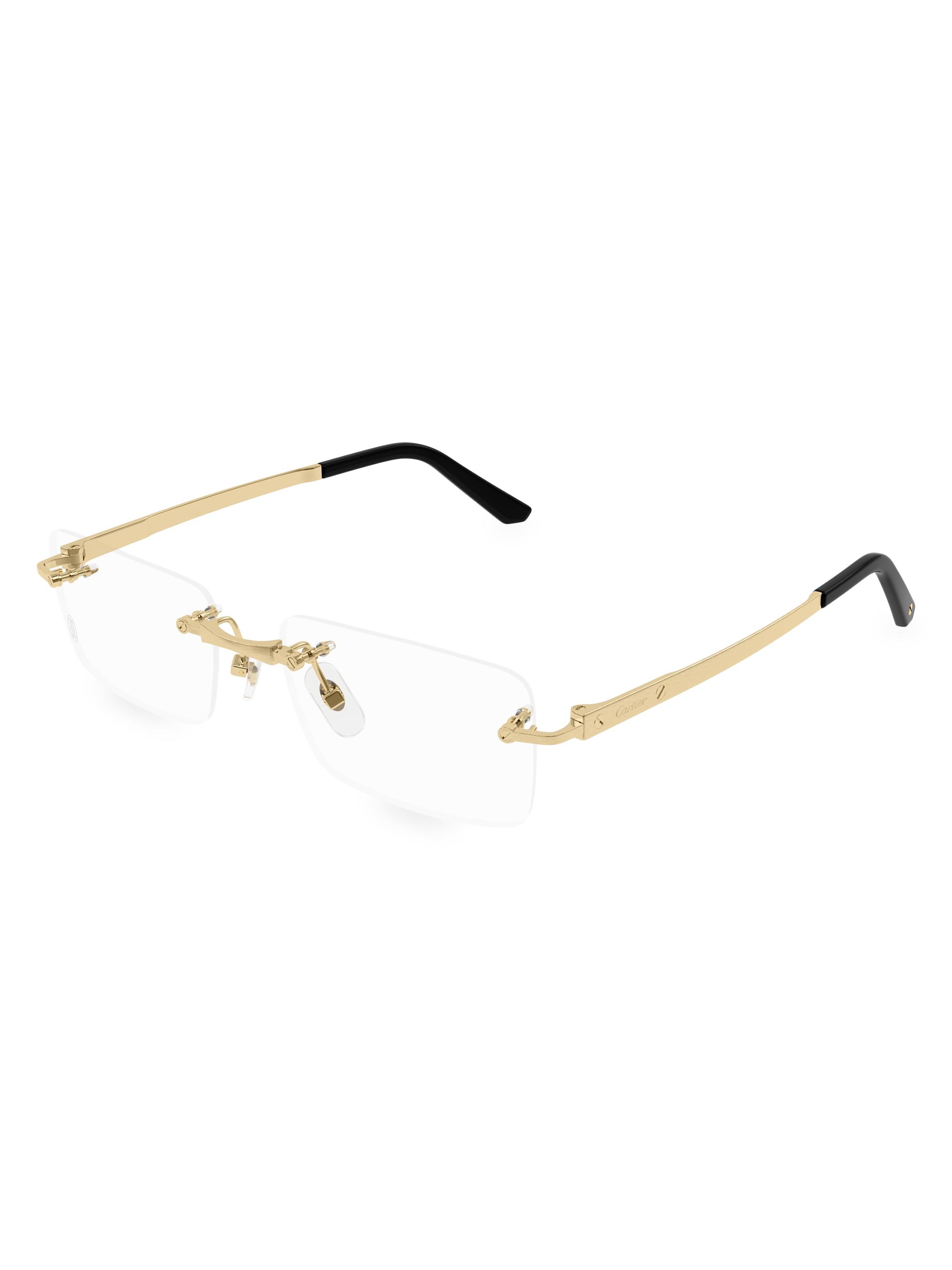 Gucci 125th Street 55MM Rimless Optical Glasses | Saks Fifth Avenue