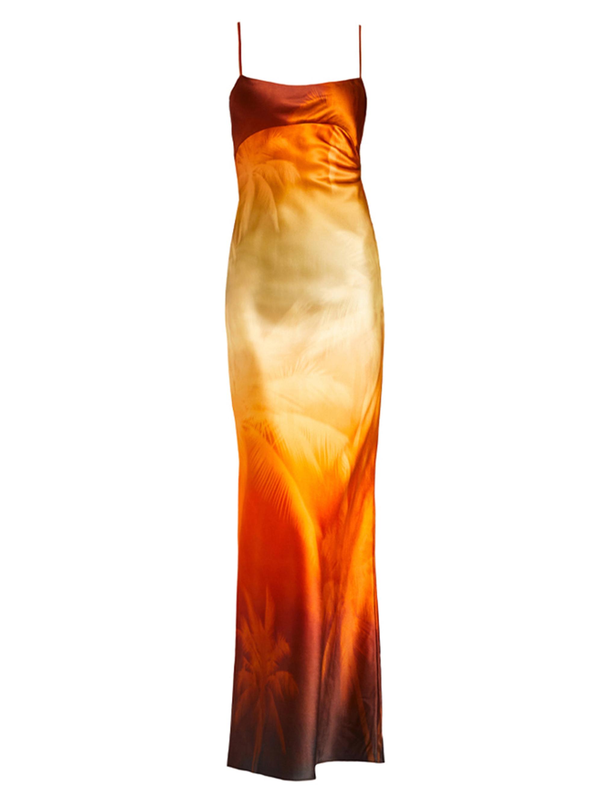 Ser.o.ya Women's Kayla Silk Dress - Sunset Palm