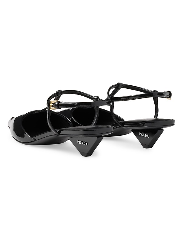 Shop Prada Patent Leather Slingback Pumps | Saks Fifth Avenue Shop Prada Patent Leather Slingback Pumps | Saks Fifth Avenue