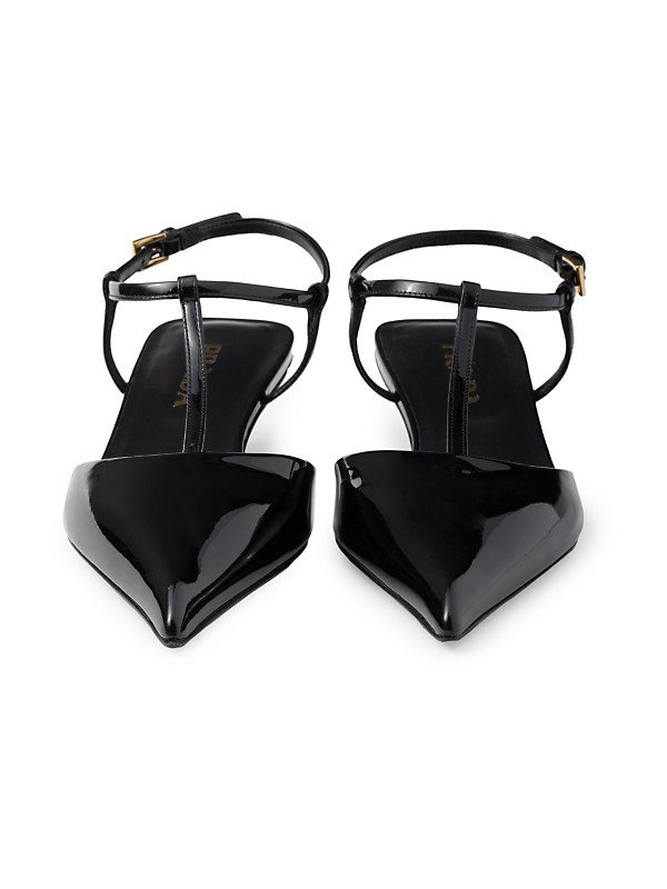 Shop Prada Patent Leather Slingback Pumps | Saks Fifth Avenue Shop Prada Patent Leather Slingback Pumps | Saks Fifth Avenue