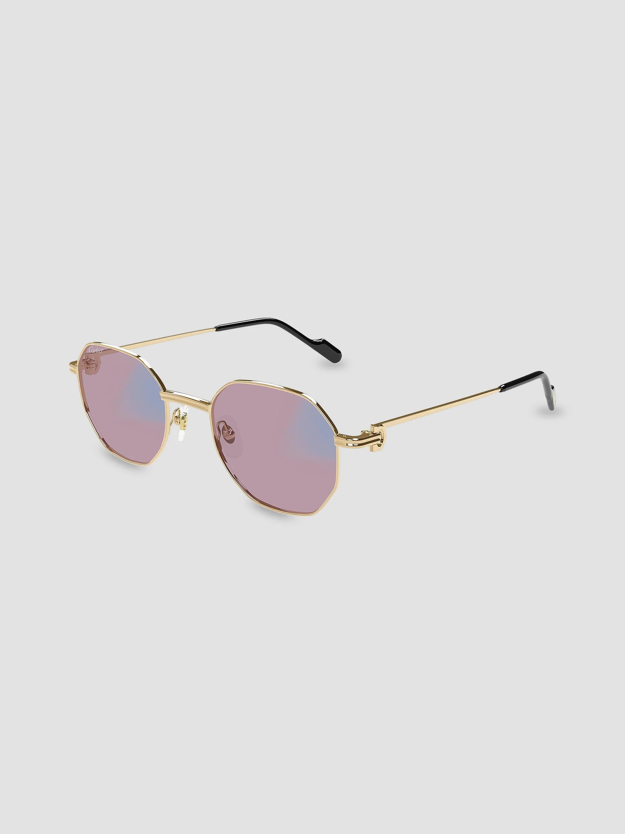 Cartier Première De Cartier 50MM Round Sunglasses | Saks Fifth Avenue