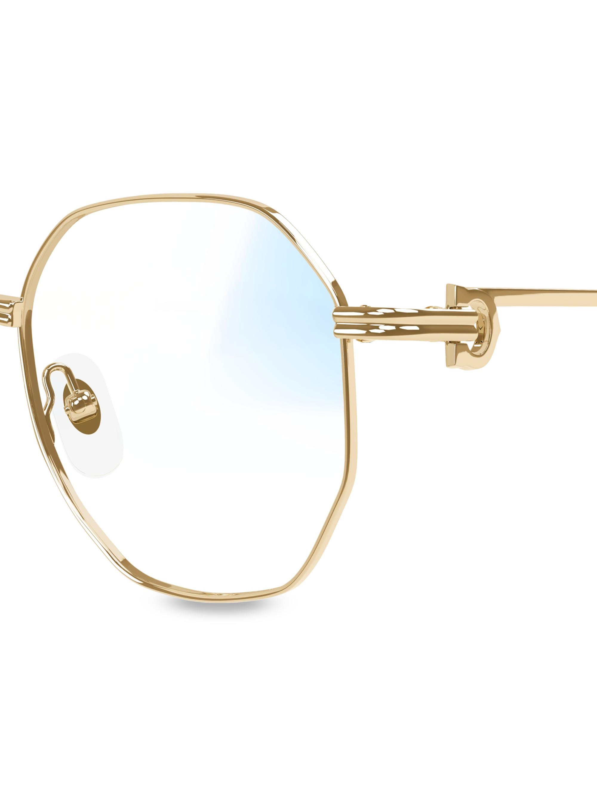 Cartier Première De Cartier 50MM Round Sunglasses | Saks Fifth Avenue