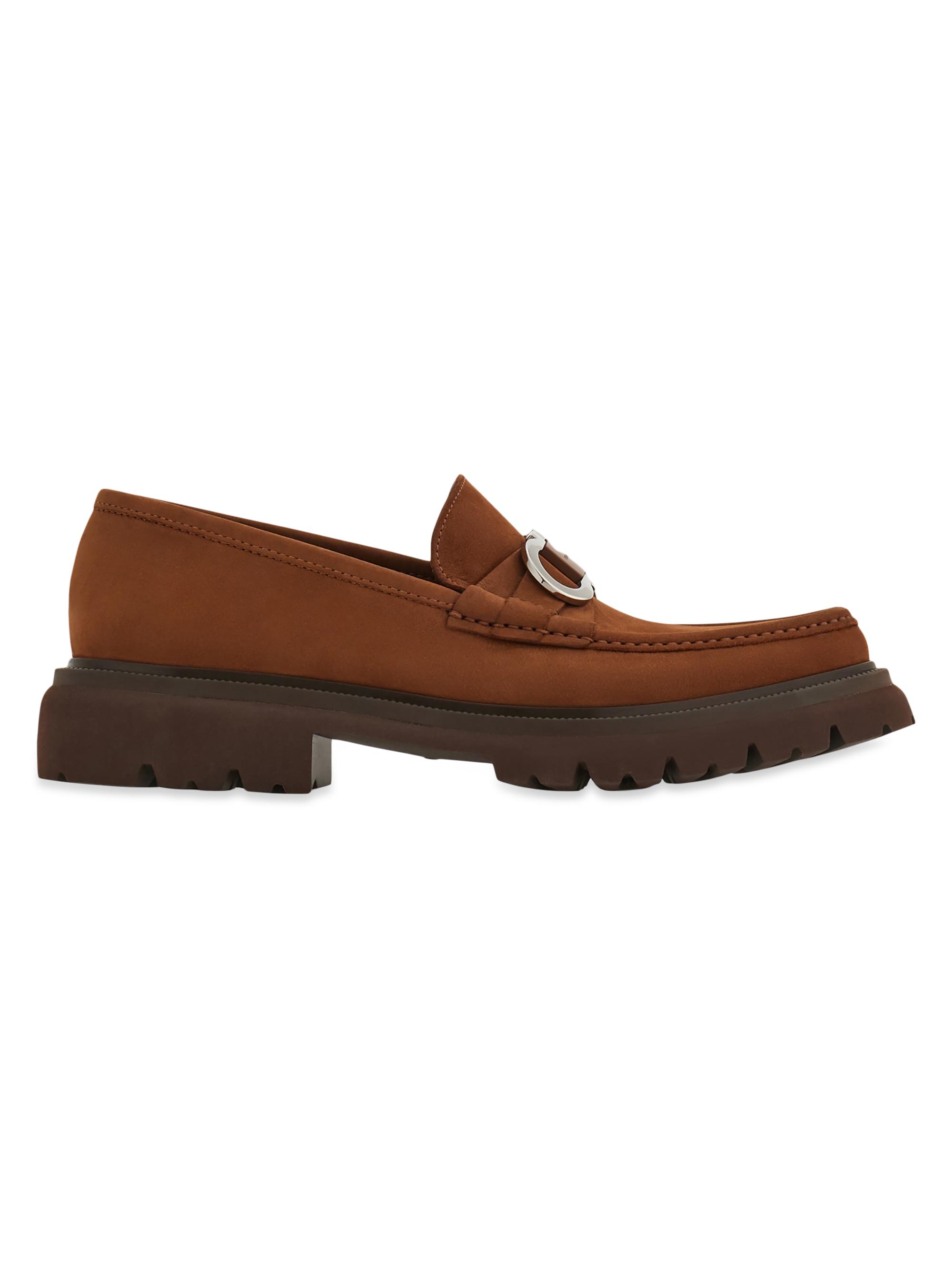 FERRAGAMO Cocoon Suede Loafers | Saks Fifth Avenue