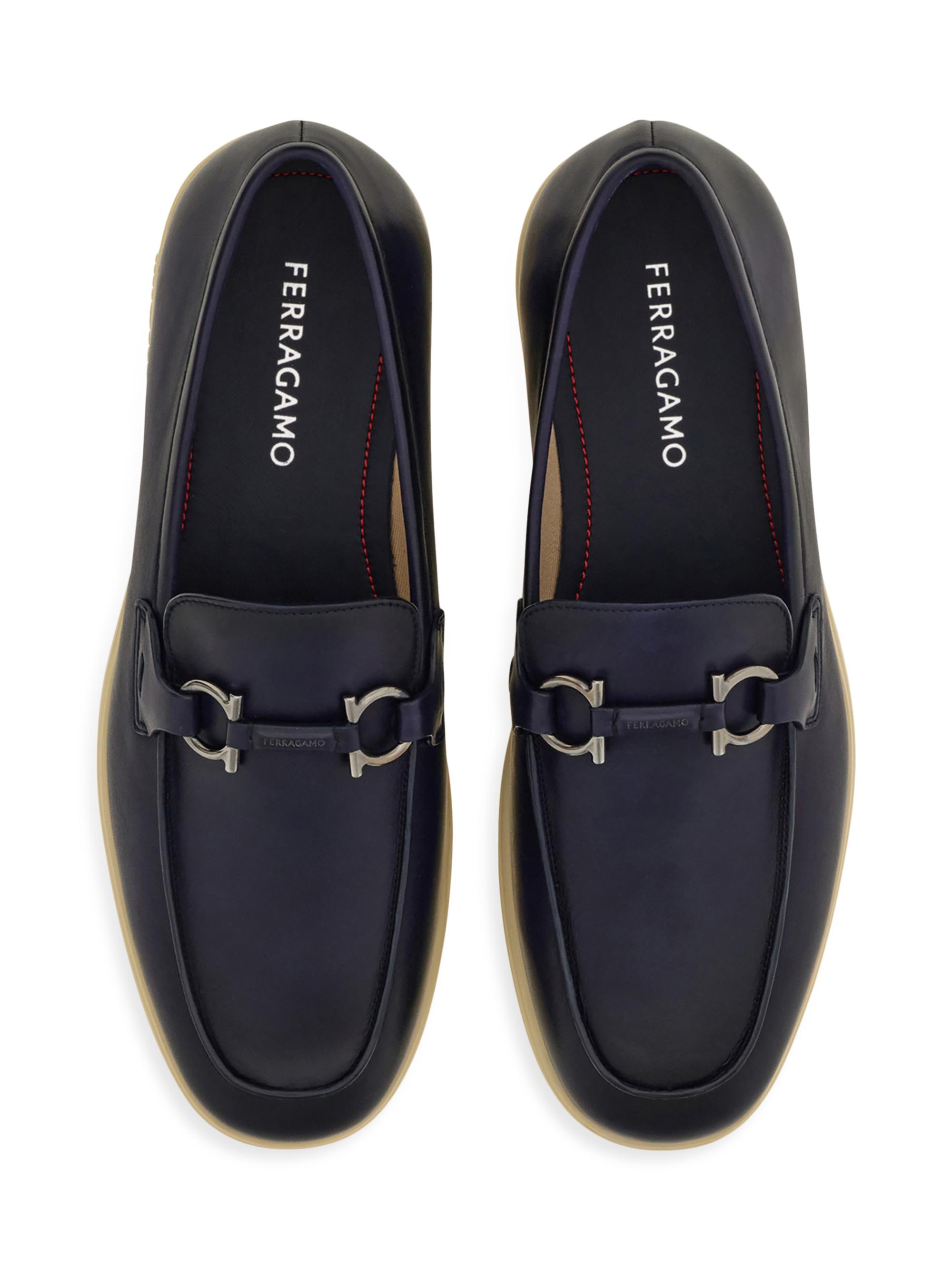 FERRAGAMO Cosimo Leather Loafers Saks Fifth Avenue