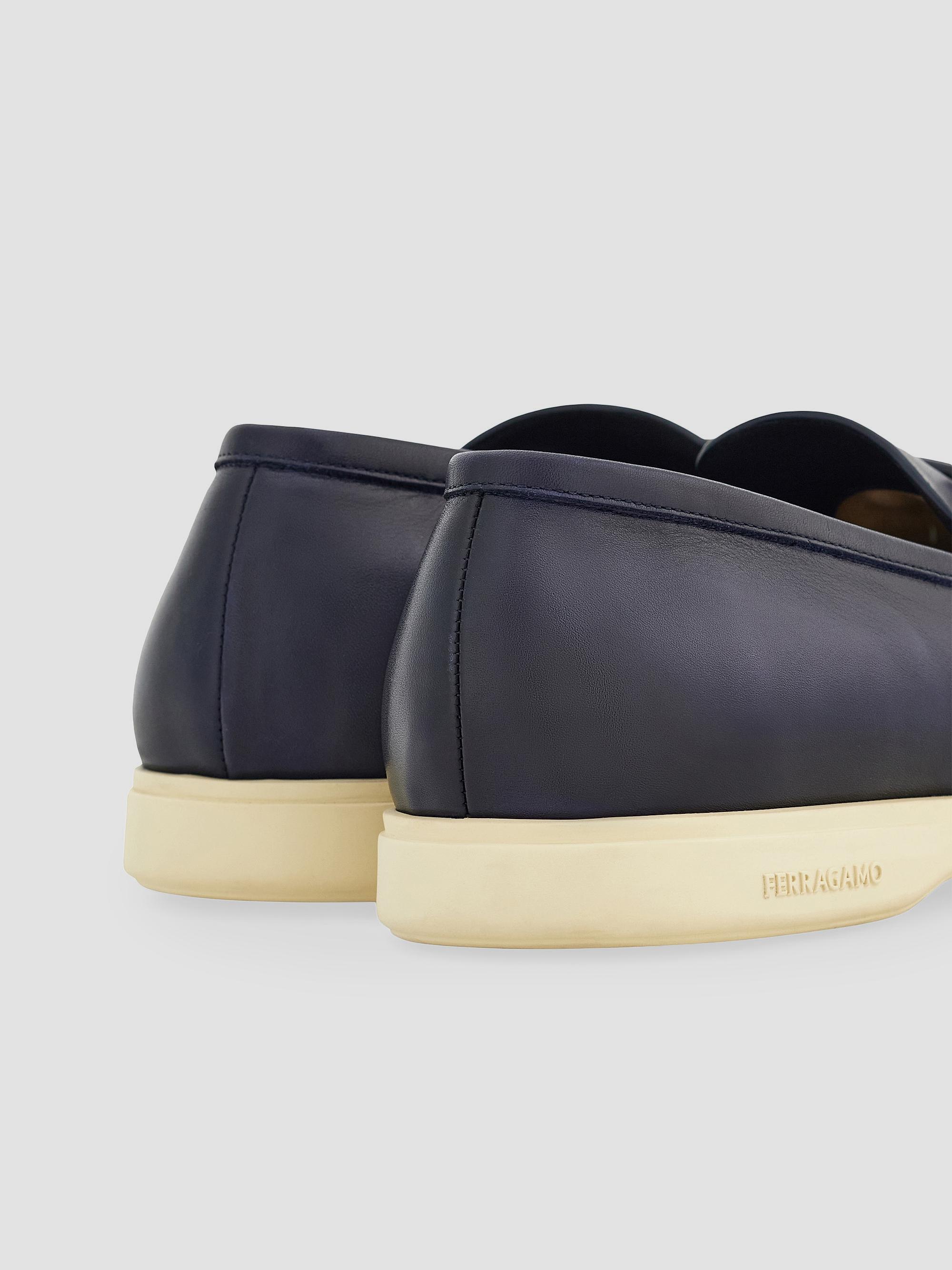 FERRAGAMO Cosimo Leather Loafers | Saks Fifth Avenue display picture 1