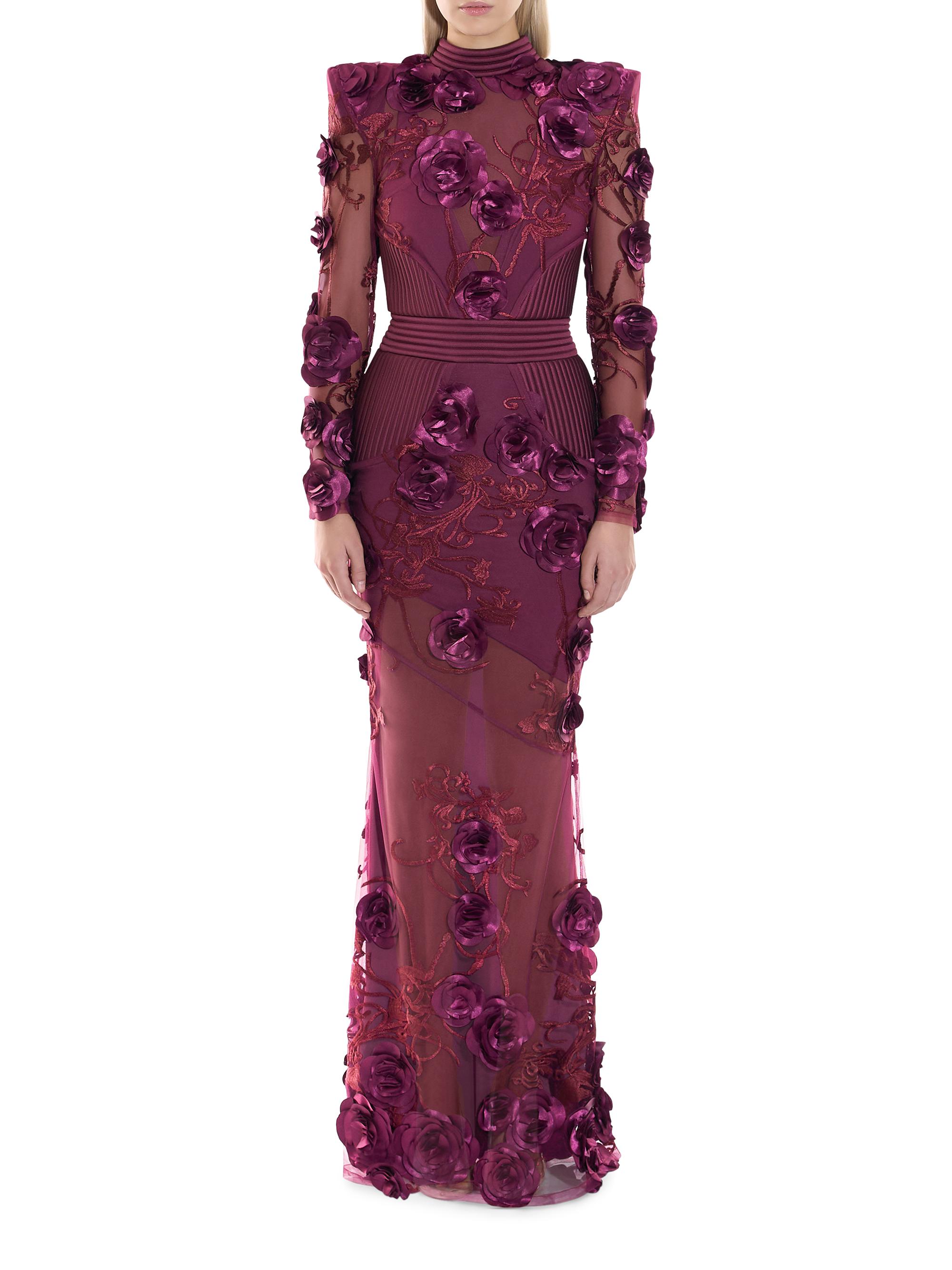 Zhivago Women's One More Kiss Dear Gown - Plum | Thumbnail 4