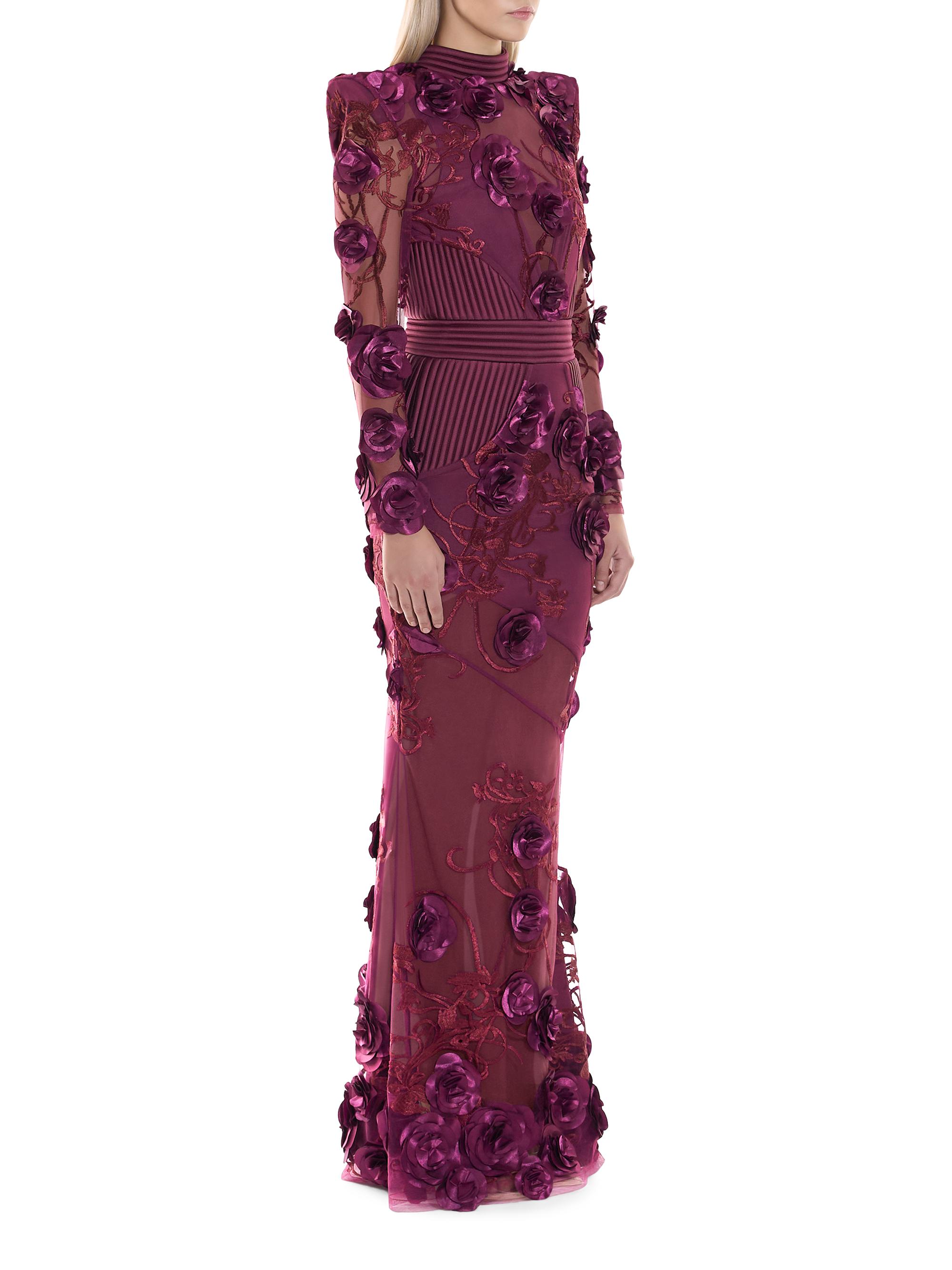 Zhivago Women's One More Kiss Dear Gown - Plum | Thumbnail 5